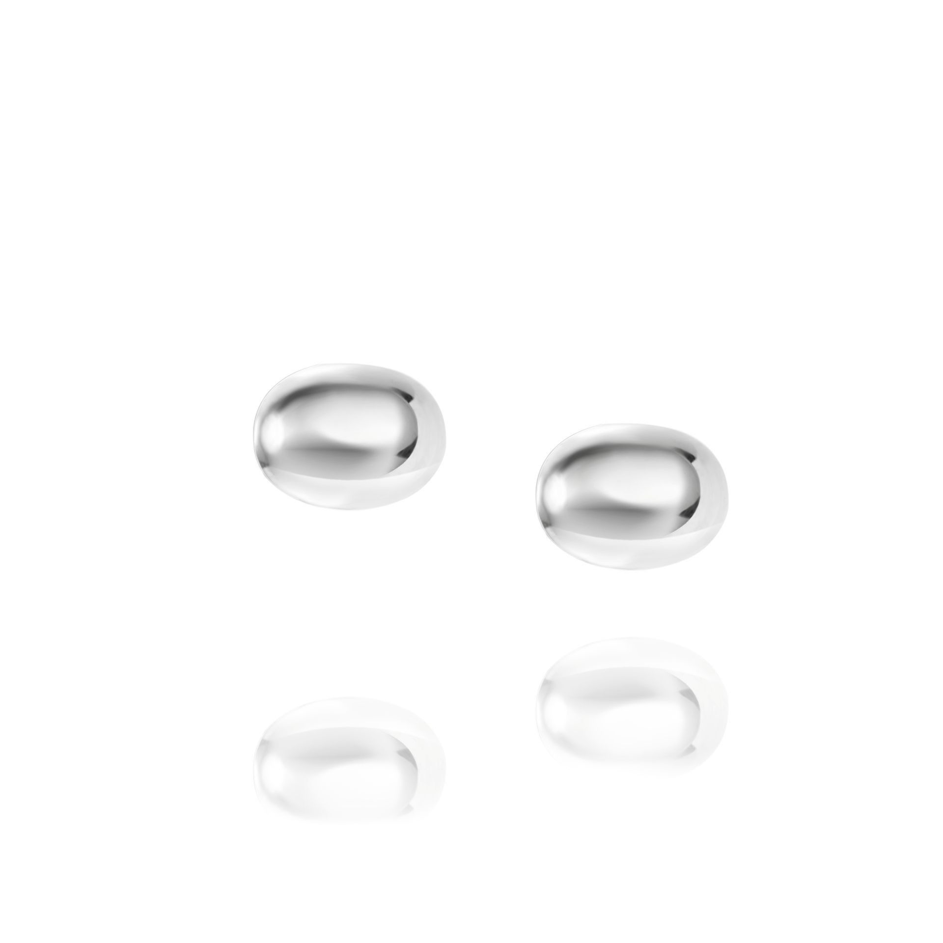 Läs mer om Efva Attling Love Bead Ear - Silver ONE SIZE - SILVER