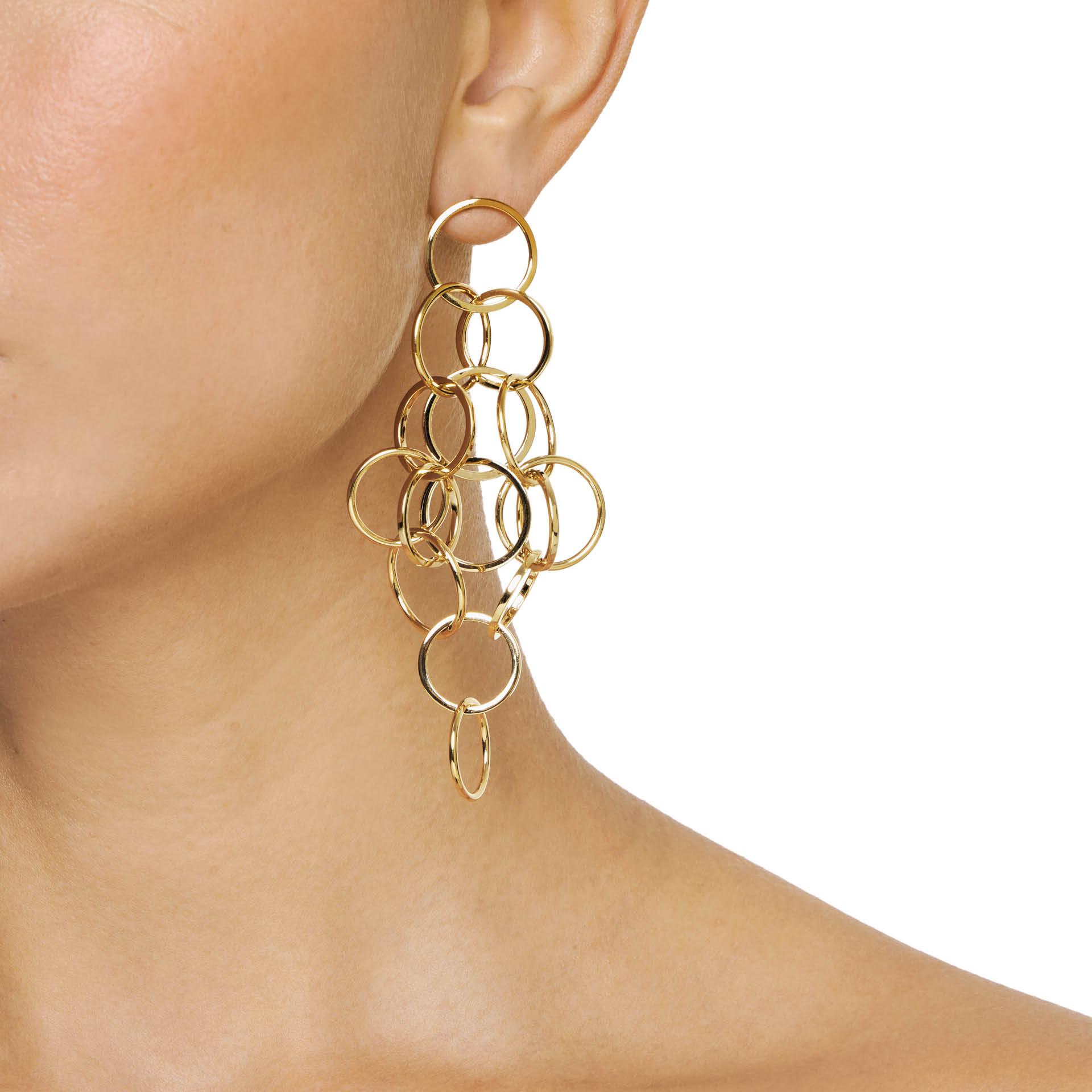 Messy Rings Earrings