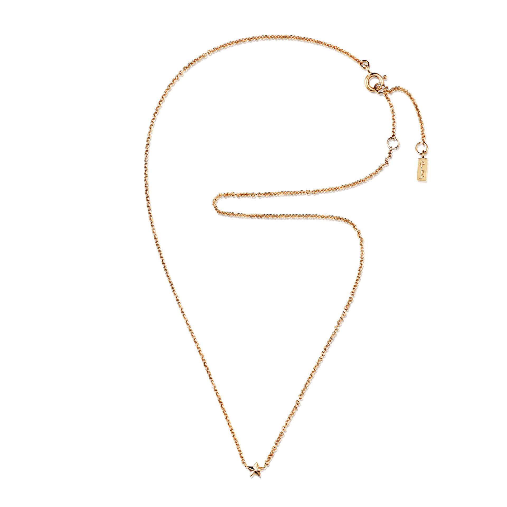 Micro Catch A Falling Star Necklace