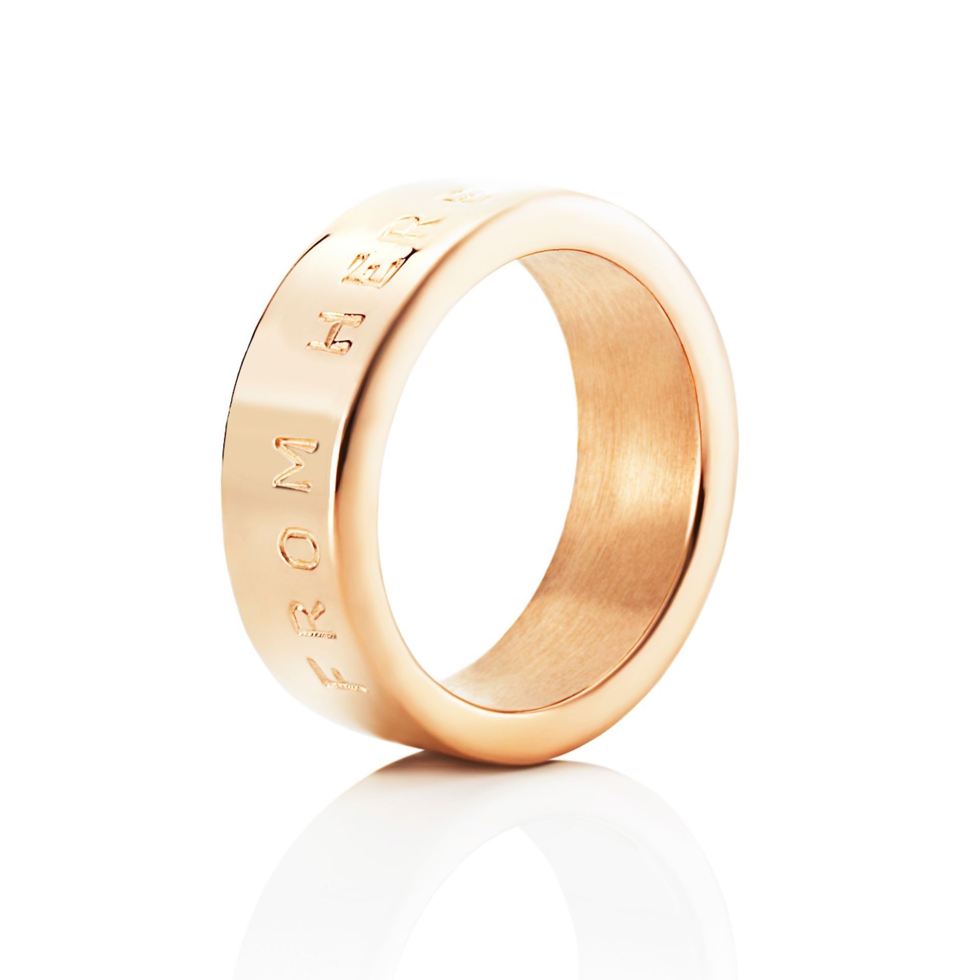 Efva Attling From Here To Eternity Stamped Ring 20.25 MM - GULD
