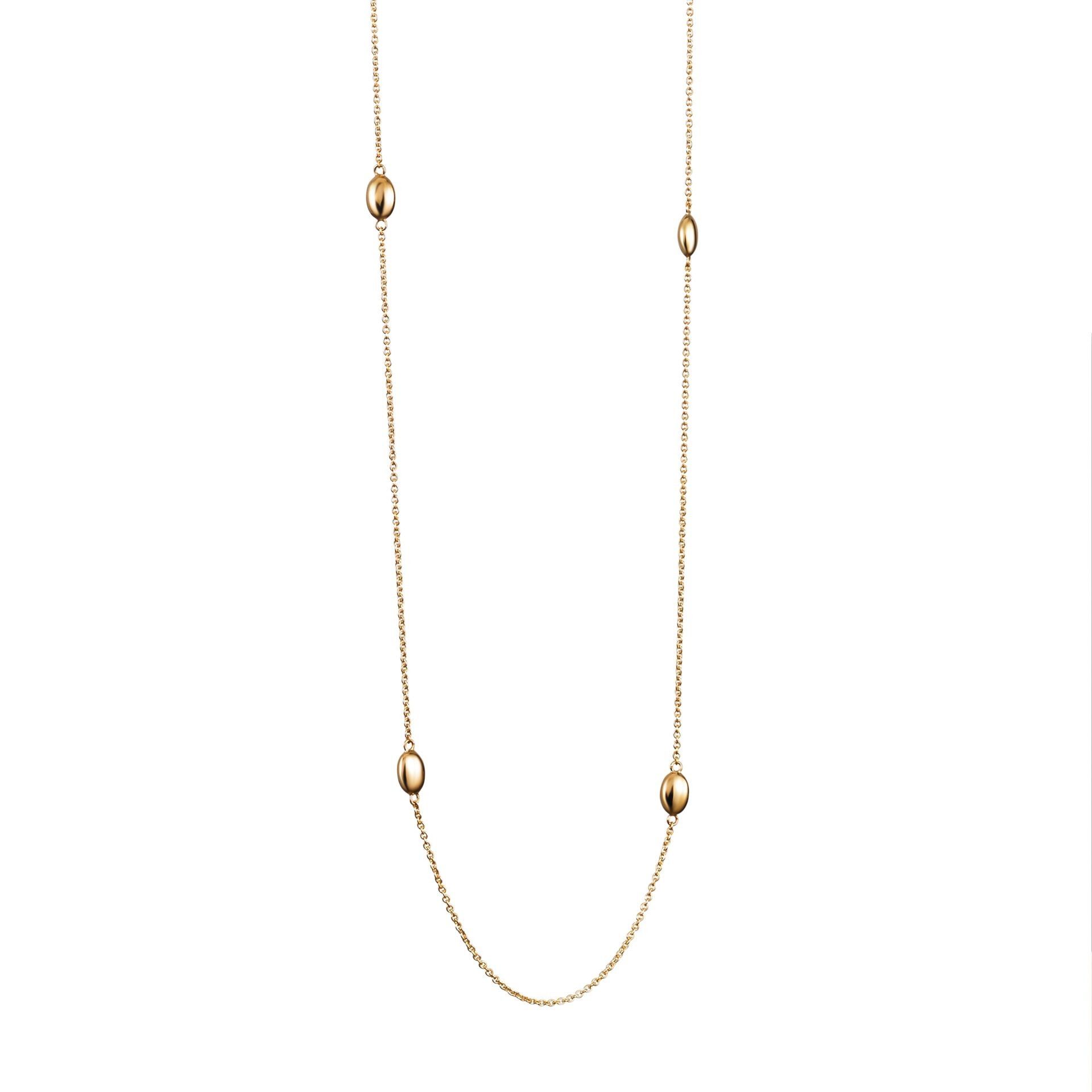 Efva Attling Love Bead Long Necklace - Gold 85 CM - GULD