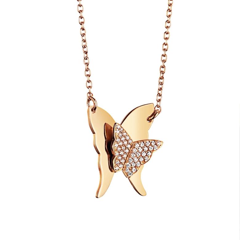 Miss Butterfly & Stars Necklace.