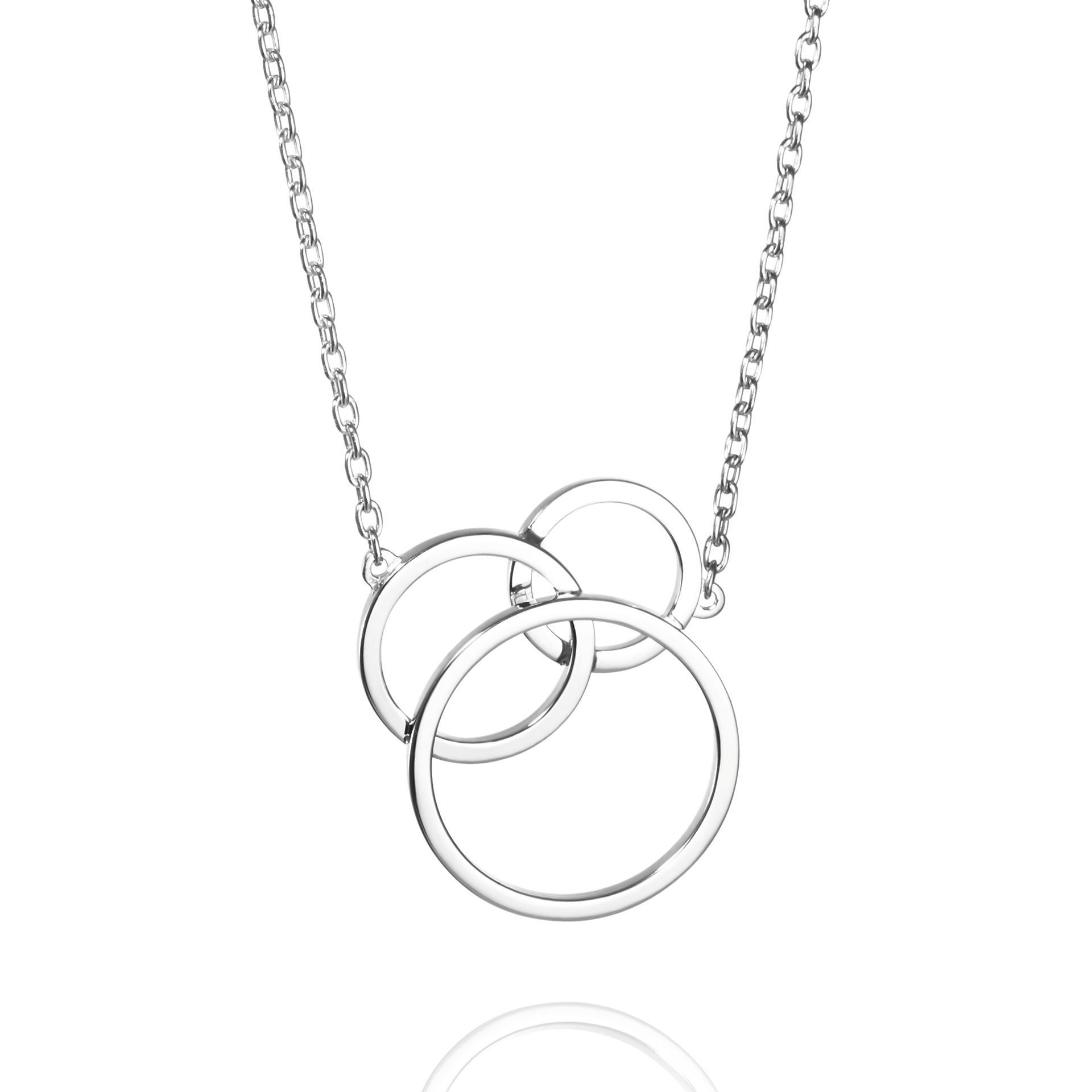 Läs mer om Efva Attling Bubbles Necklace 42/45 CM - SILVER