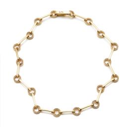 Ring Chain & Stars Collier