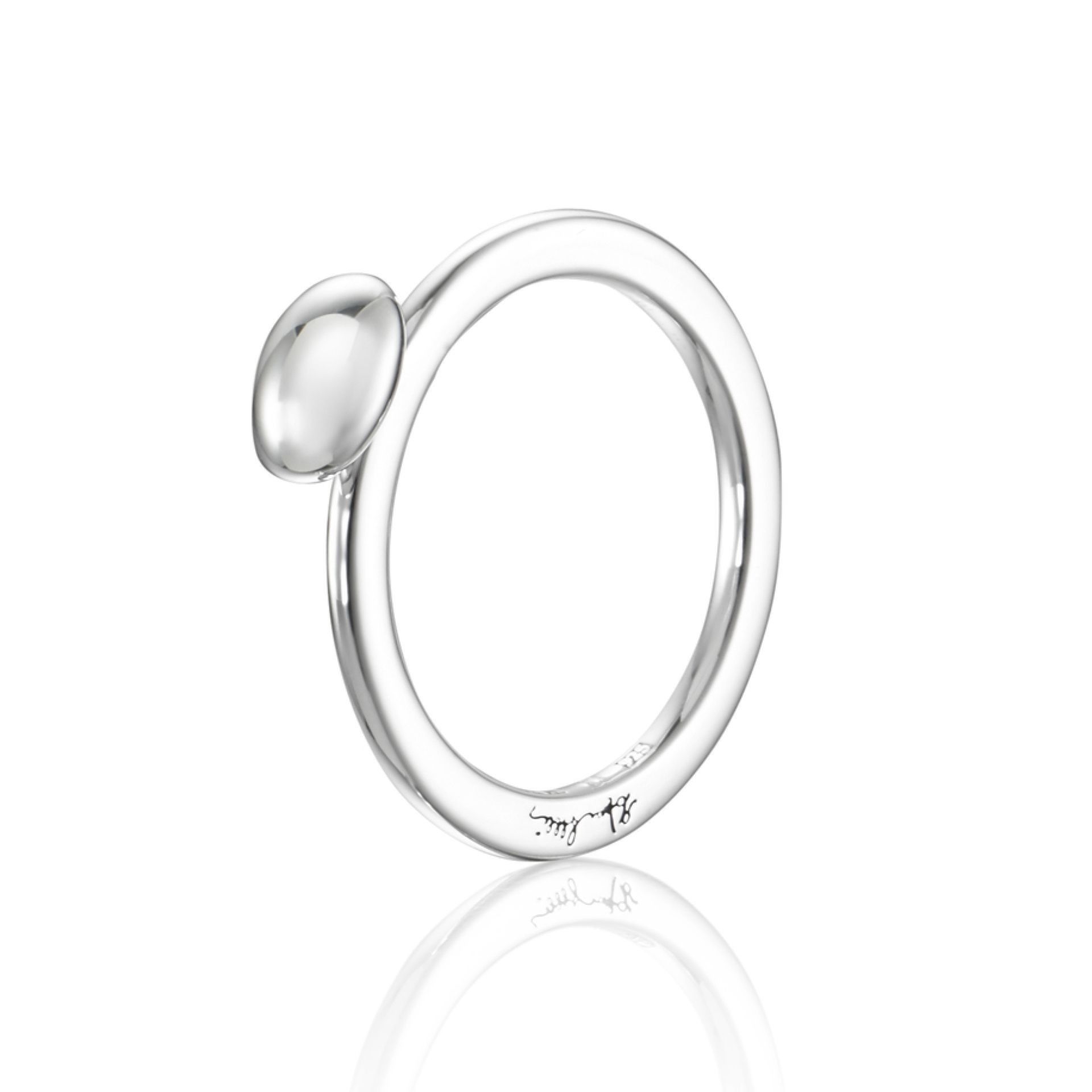 Läs mer om Efva Attling Love Bead Ring - Silver 16.00 MM - SILVER