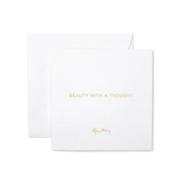 Greeting Card – Beauty with a thought.