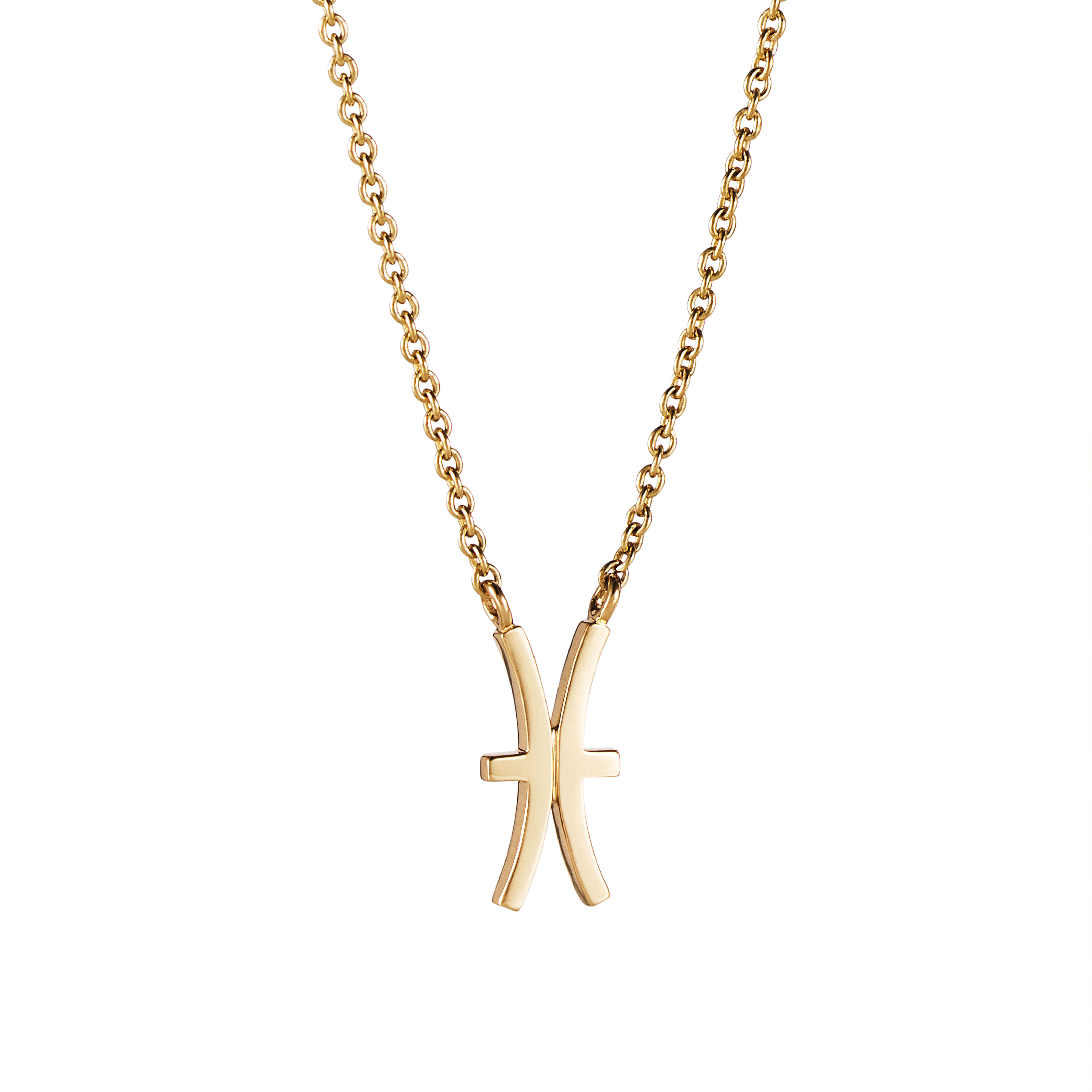 Efva Attling Double Trouble Necklace 40/42/45 CM - GULD