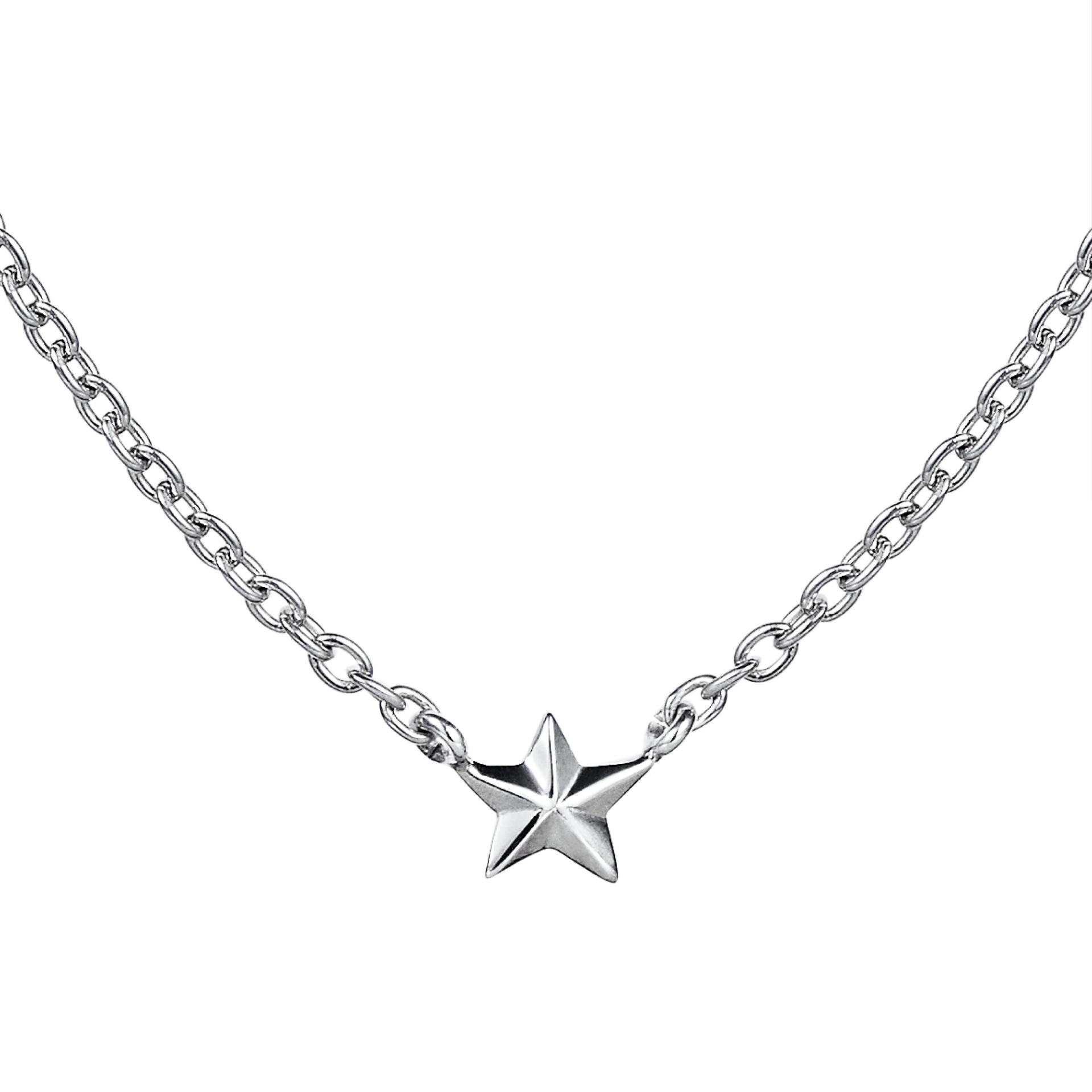 Micro Catch A Falling Star Necklace