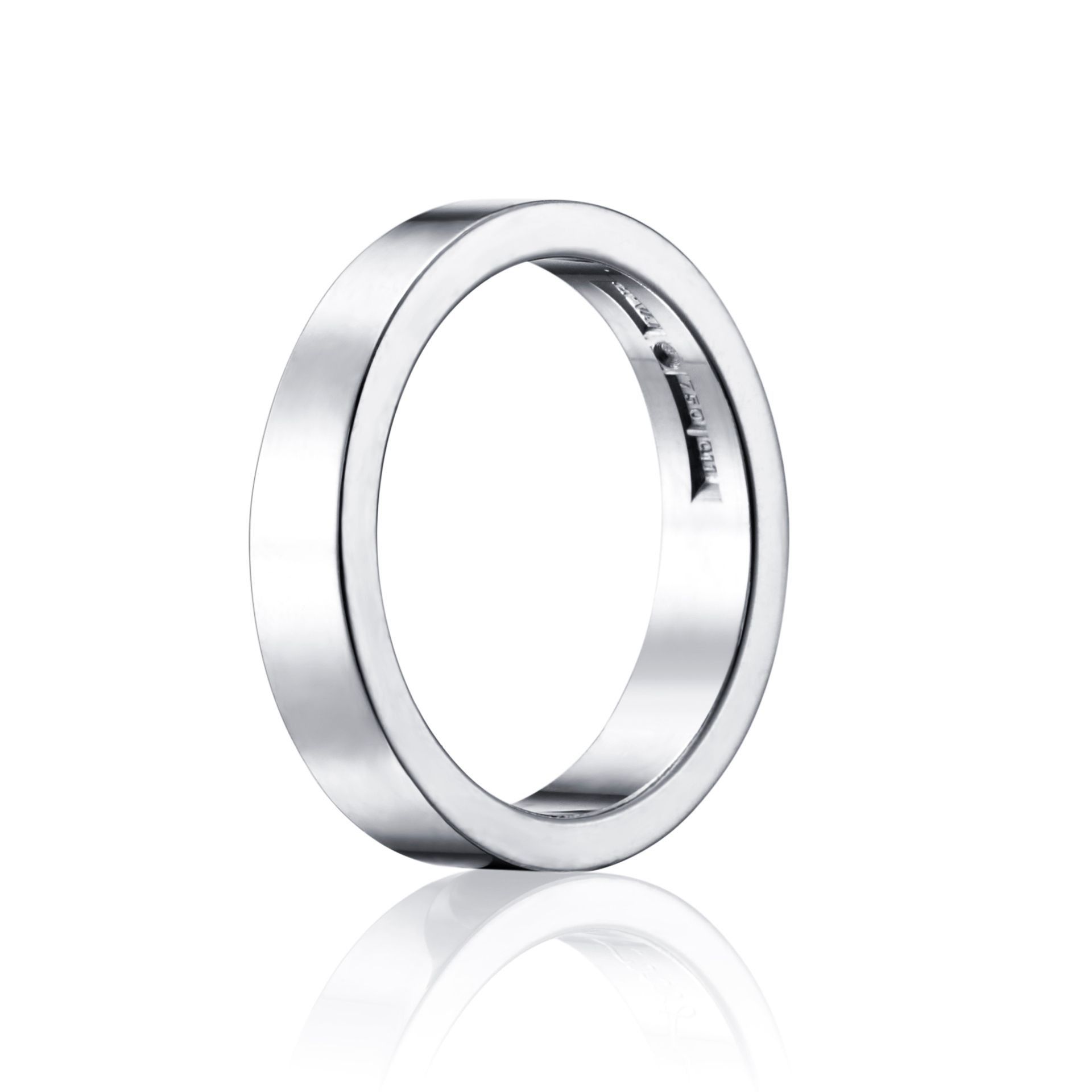 Läs mer om Efva Attling Irregular Slim Ring 18.75 MM - SILVER
