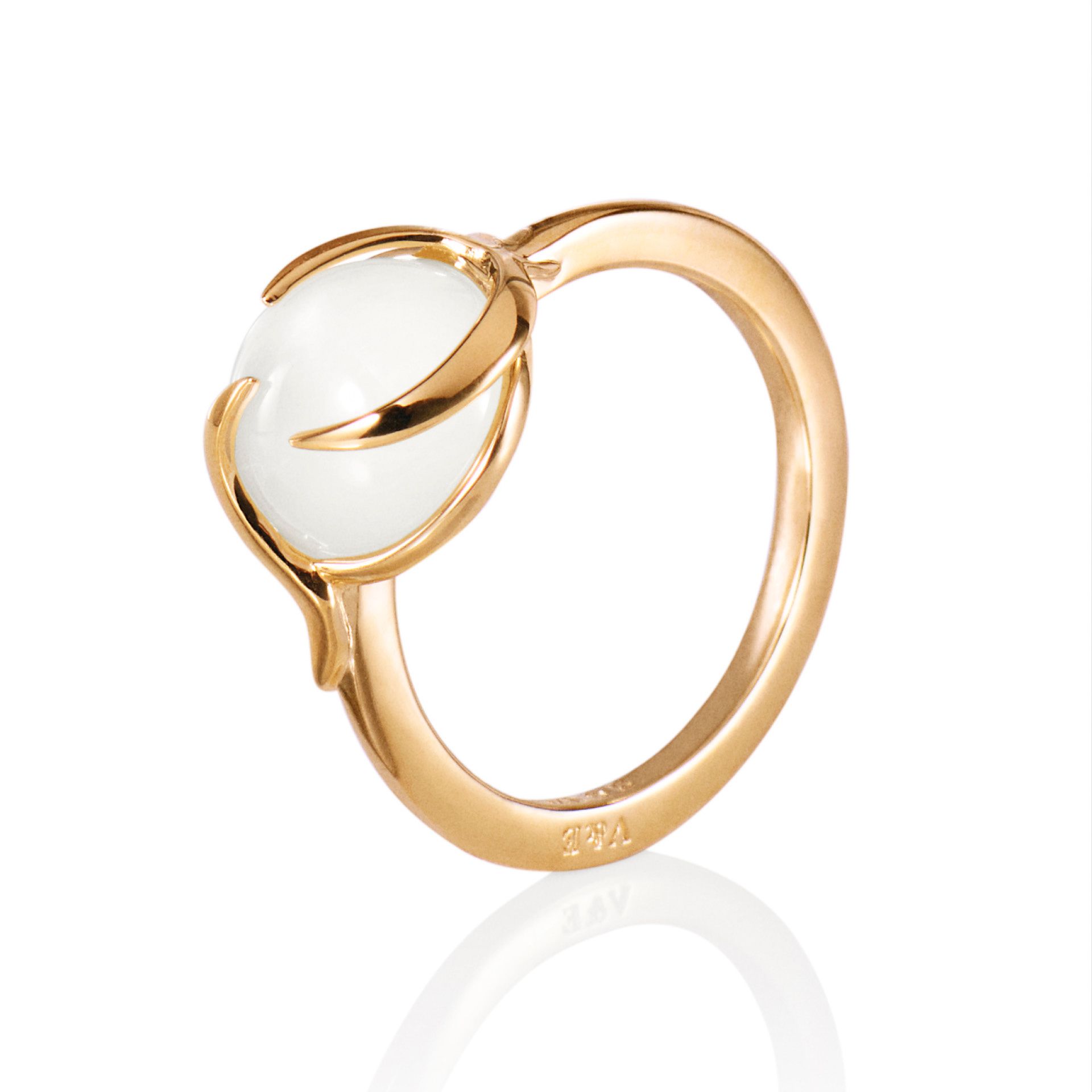 Efva Attling Frö Ring 15.00 MM - GULDPLÄTERAT SILVER