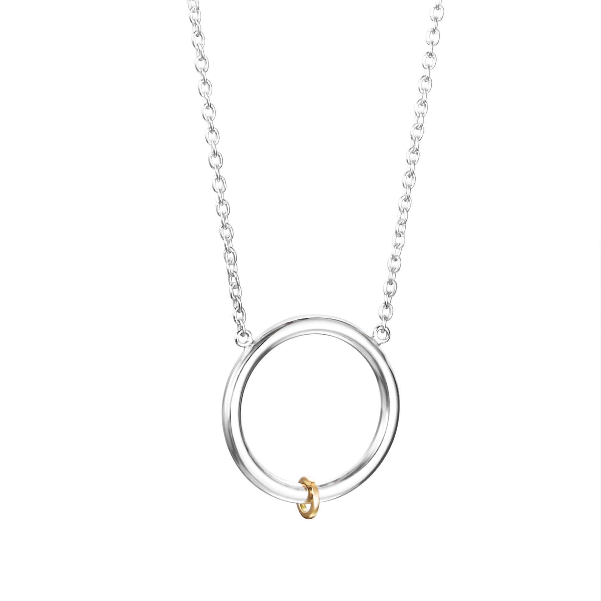 Efva Attling 101 Necklace 42/45 CM - SILVER &amp; GULD