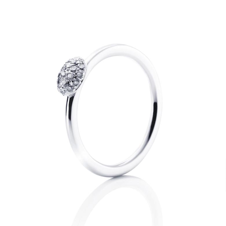 Love Bead Ring - Diamonds