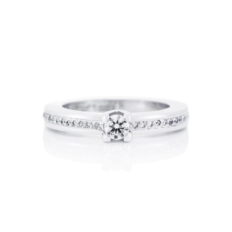 Heart To Heart Ring 0.19 ct