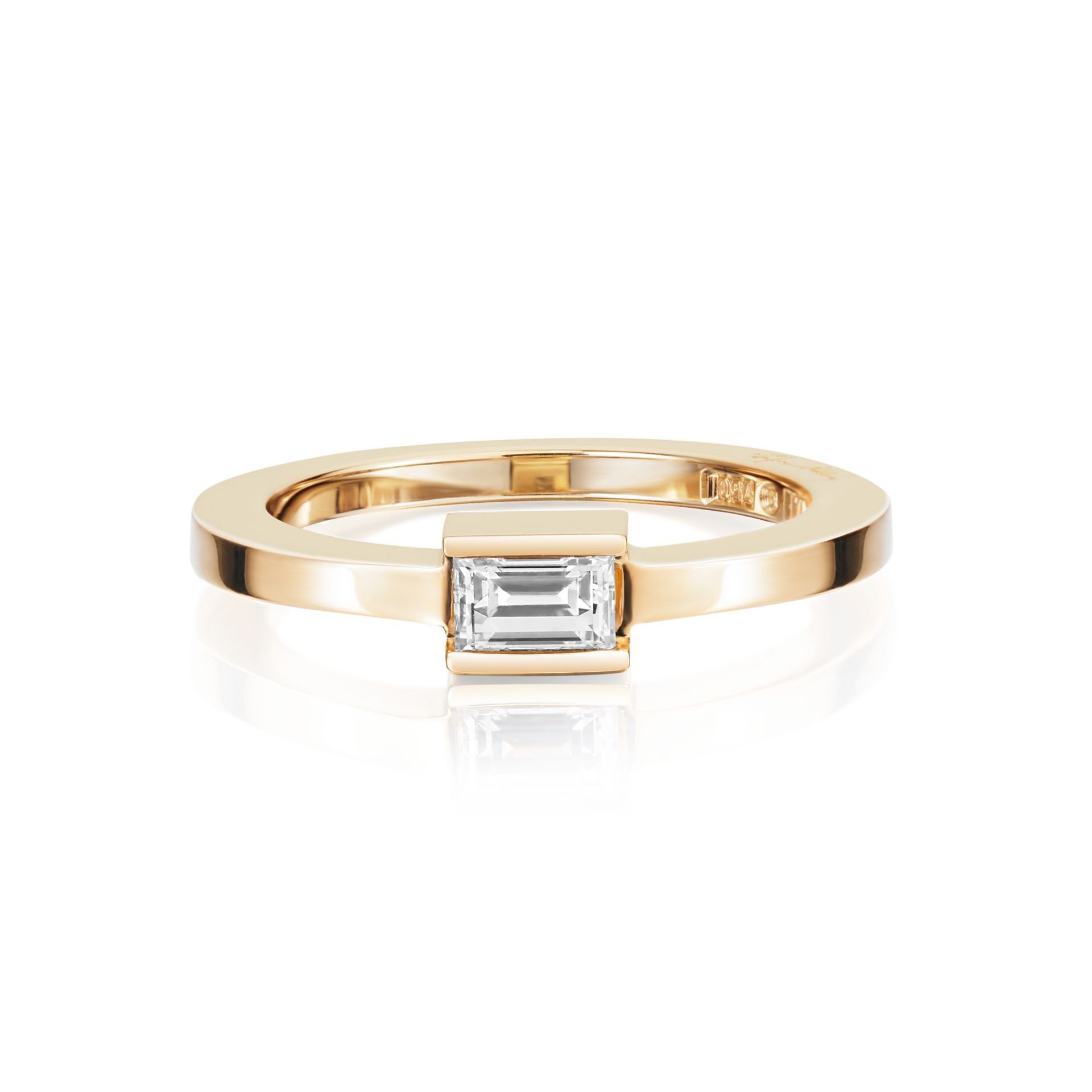 Läs mer om Efva Attling Deco Wedding Ring 15.75 MM - GULD