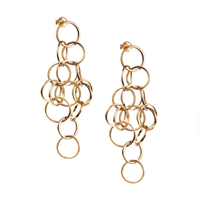 Messy Rings Earrings