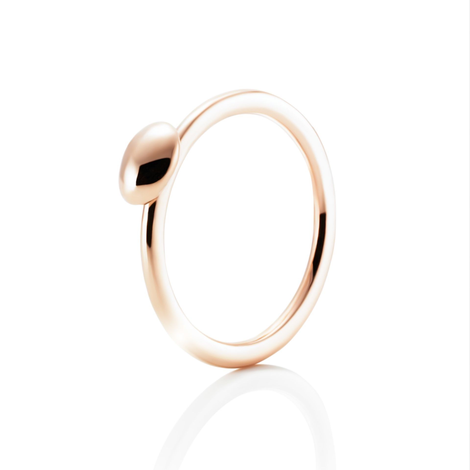 Läs mer om Efva Attling Love Bead Ring - Gold 16.25 MM - GULD