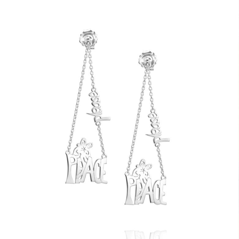 Peace Please Earrings.