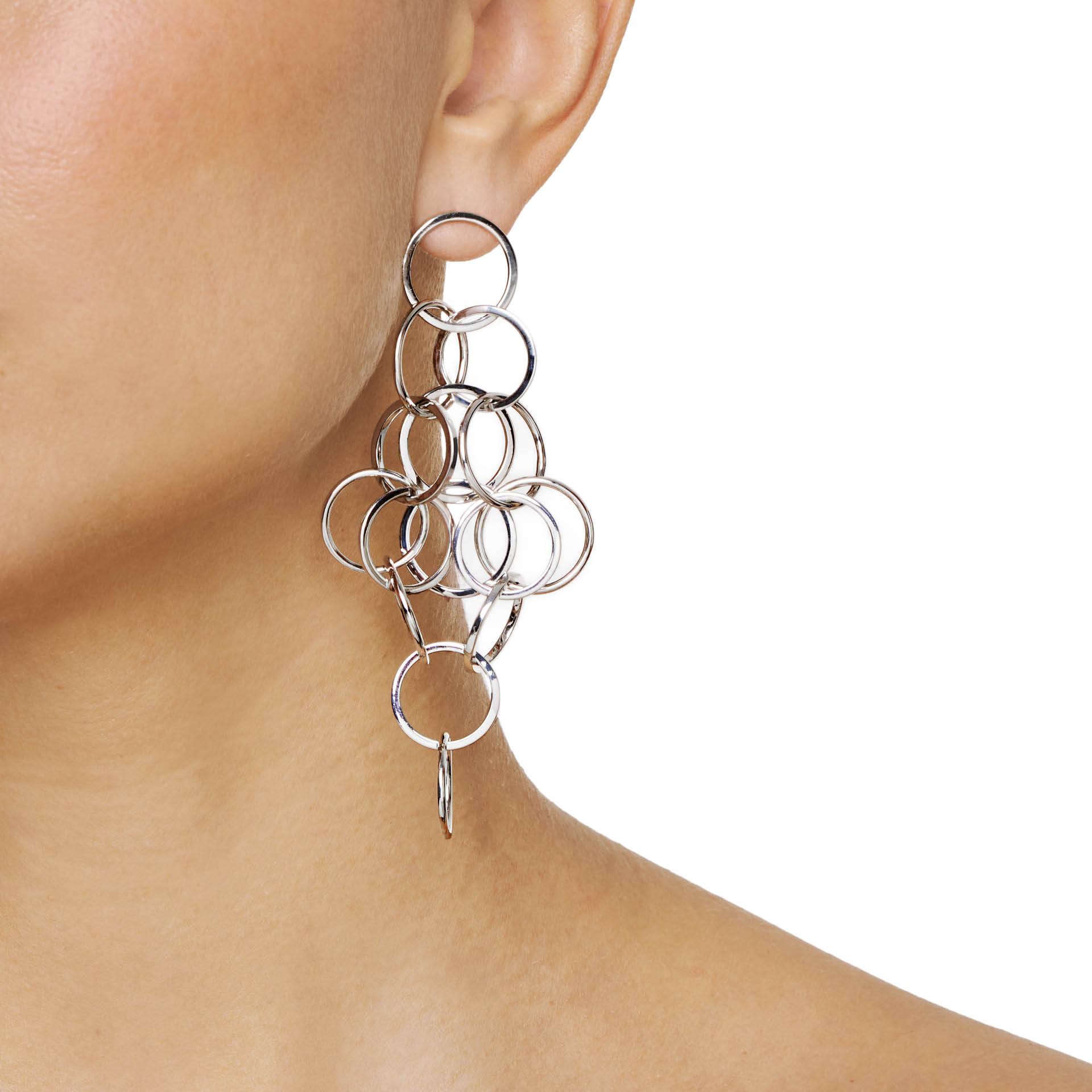 Messy Rings Earrings