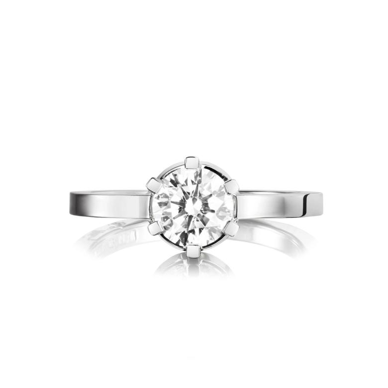 Crown Wedding Ring 1.0 ct