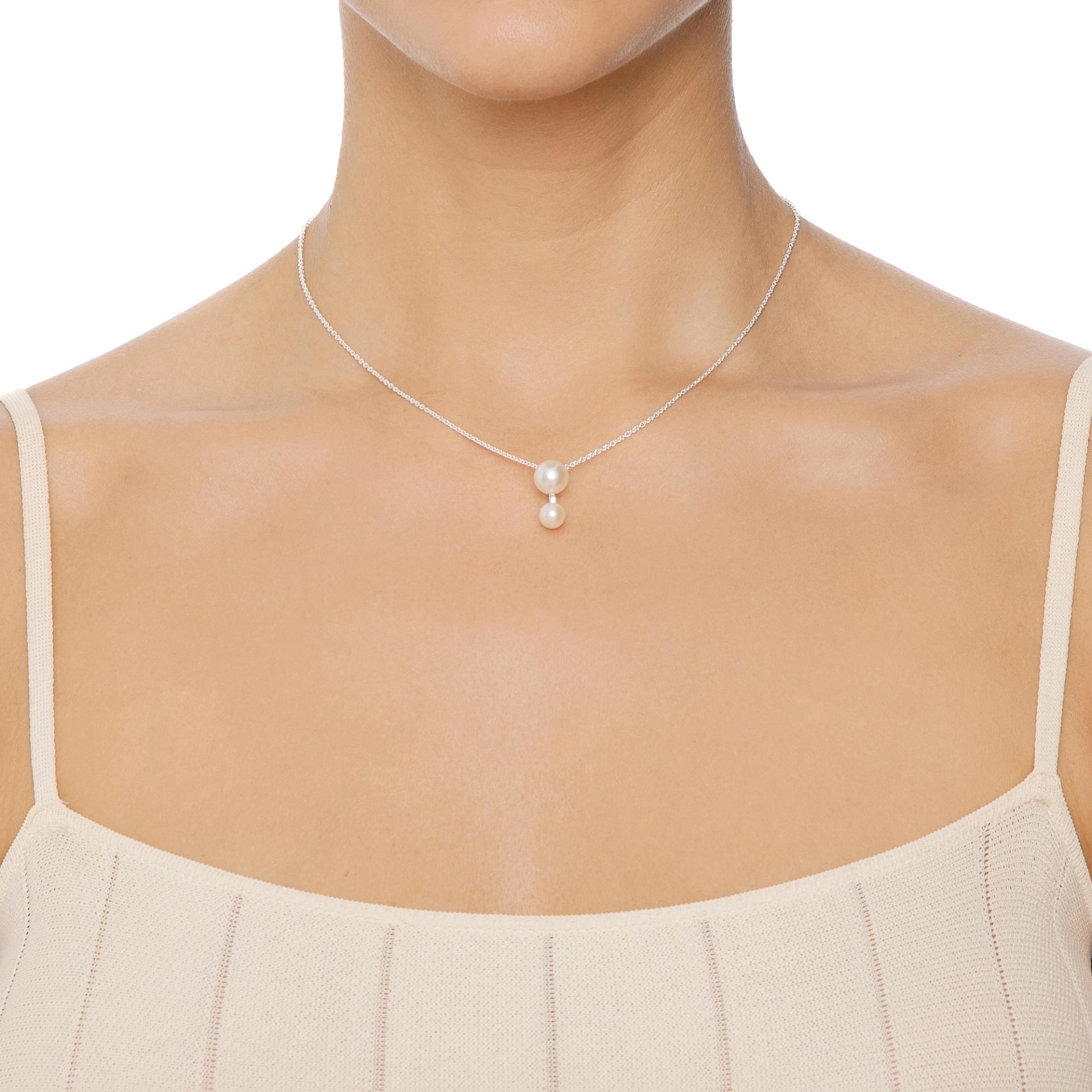 Drip Drop Pearl Necklace