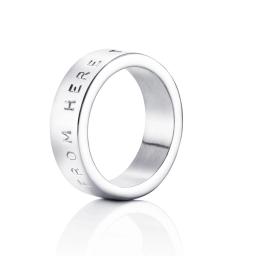 From Here To Eternity Stamped Ring