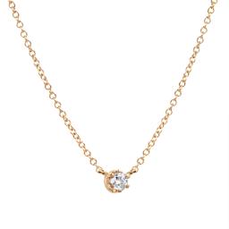 Crown & Stars Necklace 0.19 ct