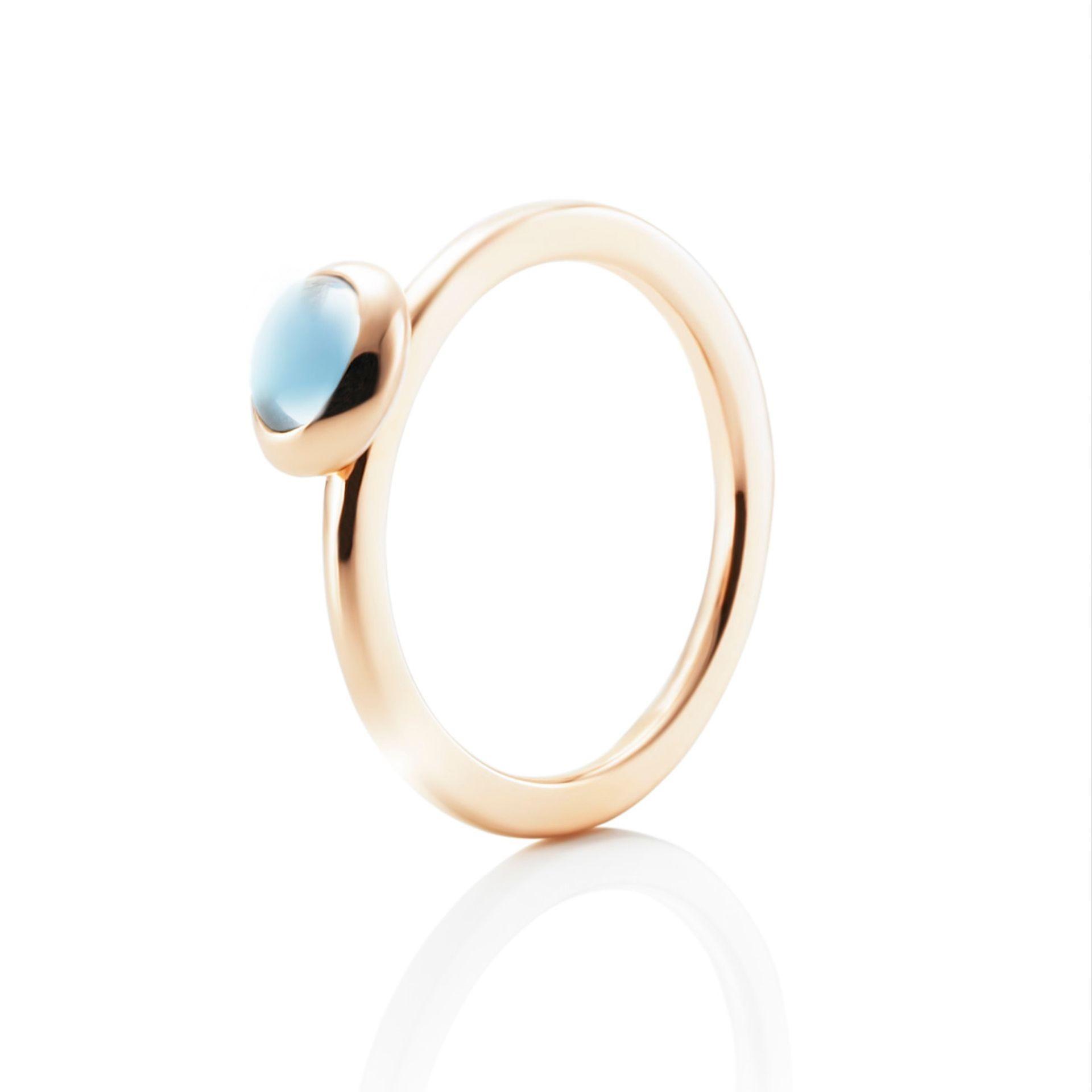 Love Bead Ring - Topaz