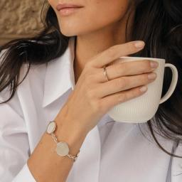 Disc Bracelet.
