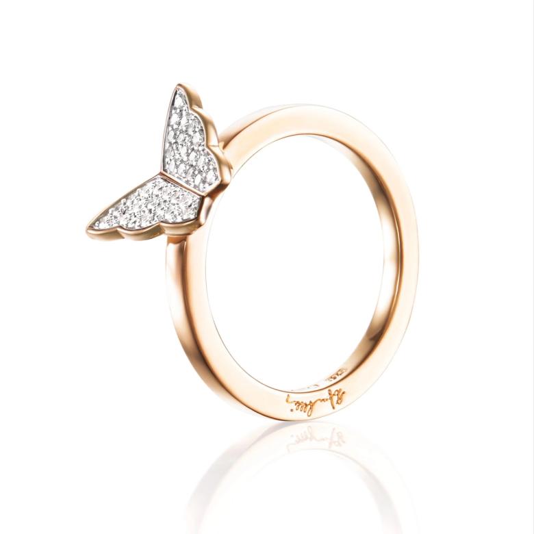 Little Miss Butterfly & Stars Ring