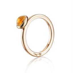 Love Bead Ring - Citrine