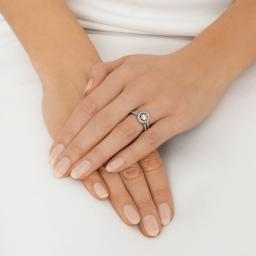 Crown Wedding Ring 0.50 ct