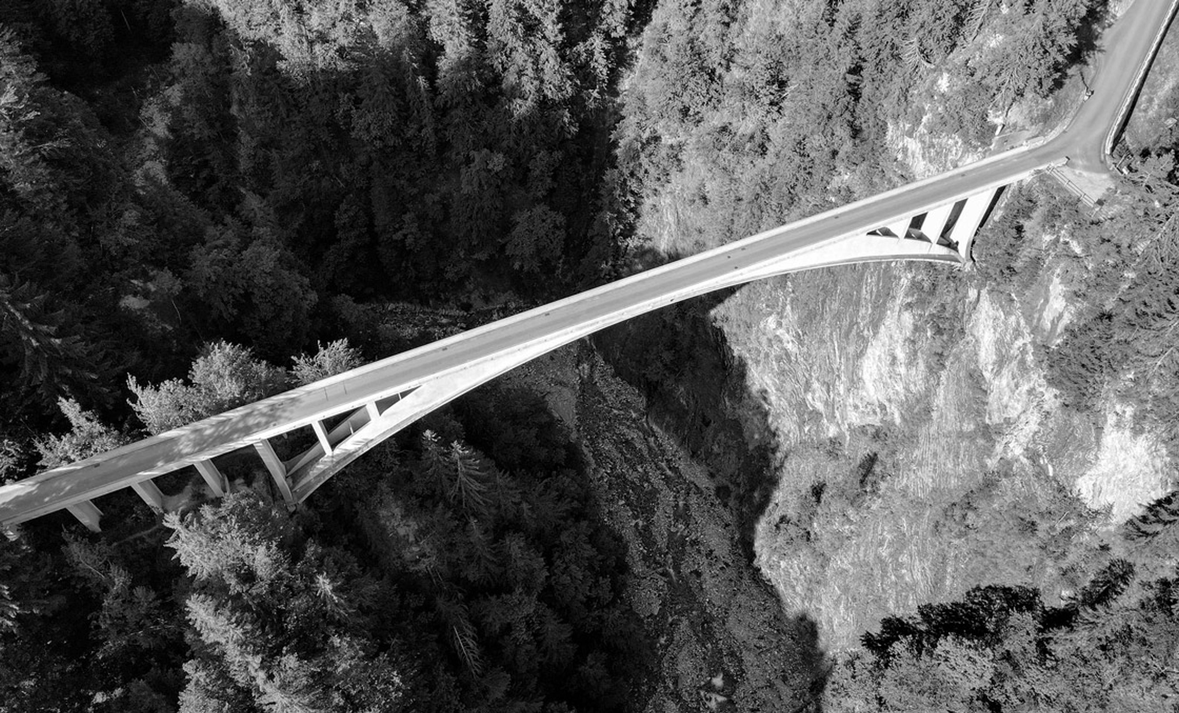 Birds Eye View Bridge 