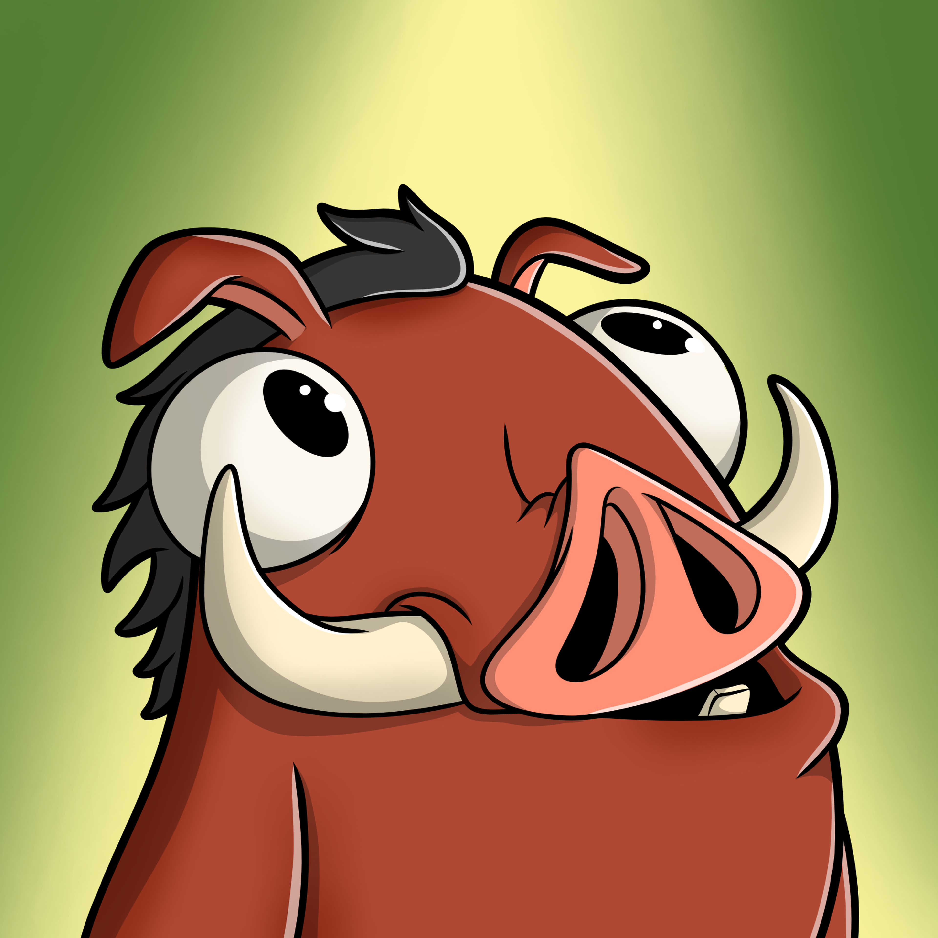 Blork Hog one-of-one Blork artwork