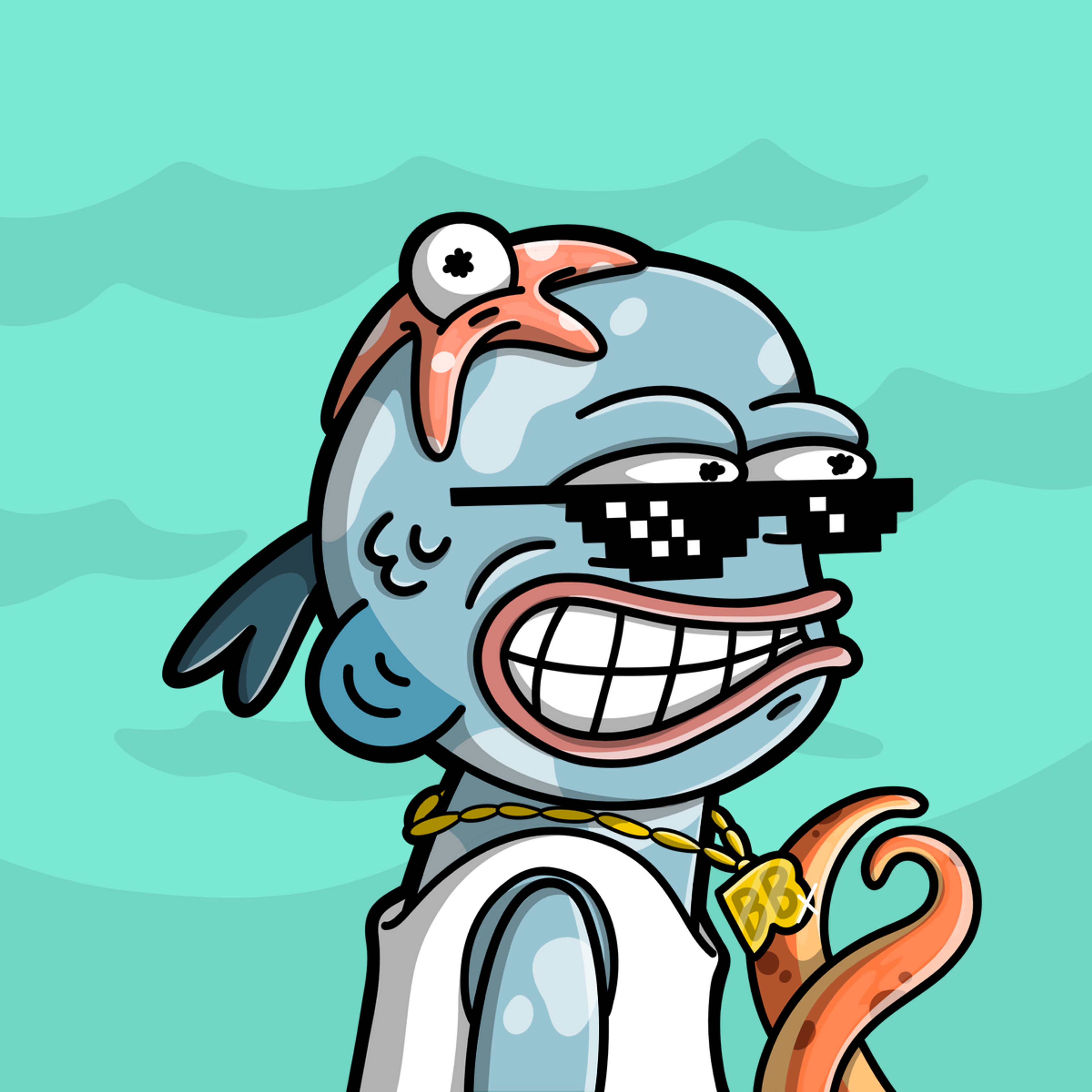 Baby Blub Club portfolio artwork 8.