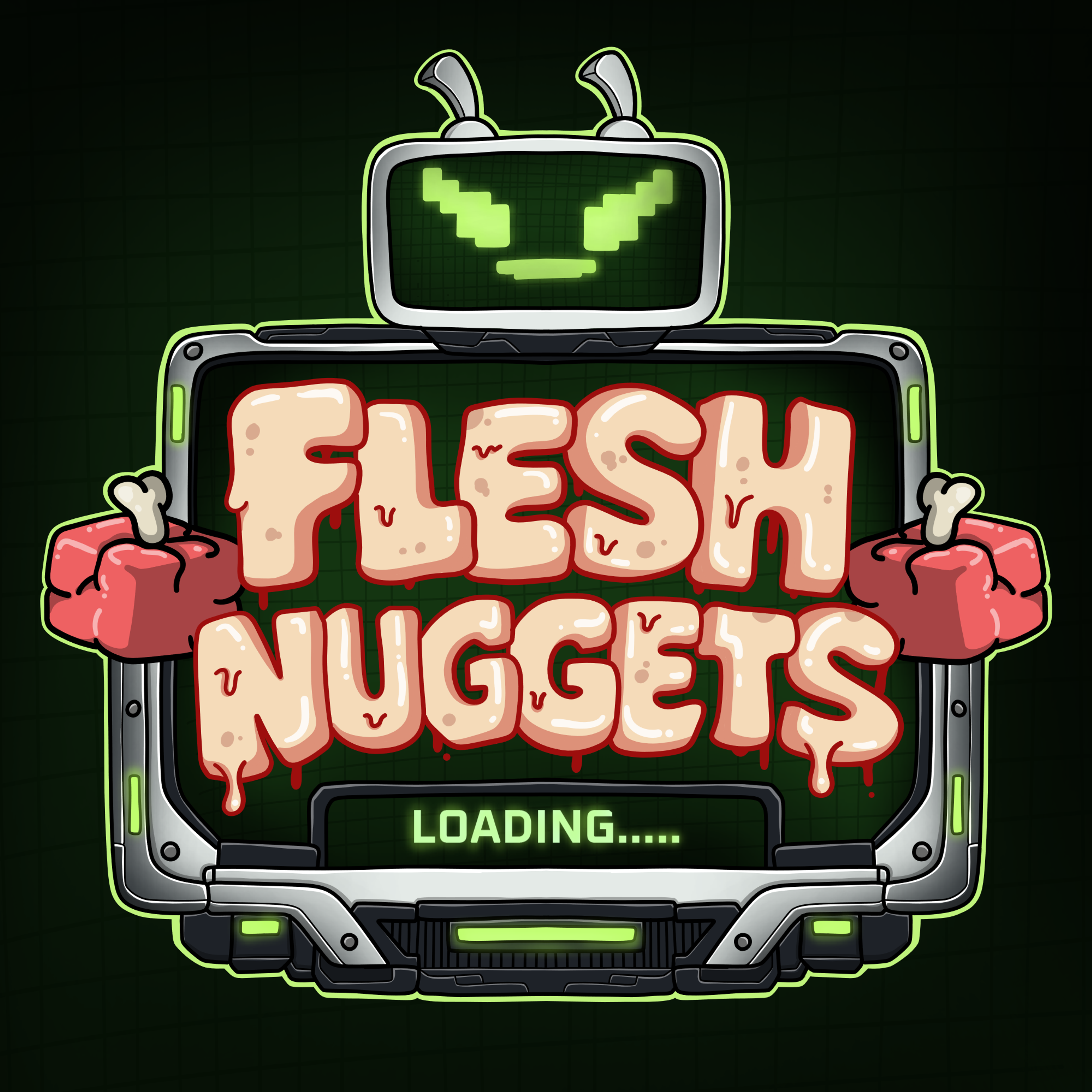 Flesh Nuggets logo artwork