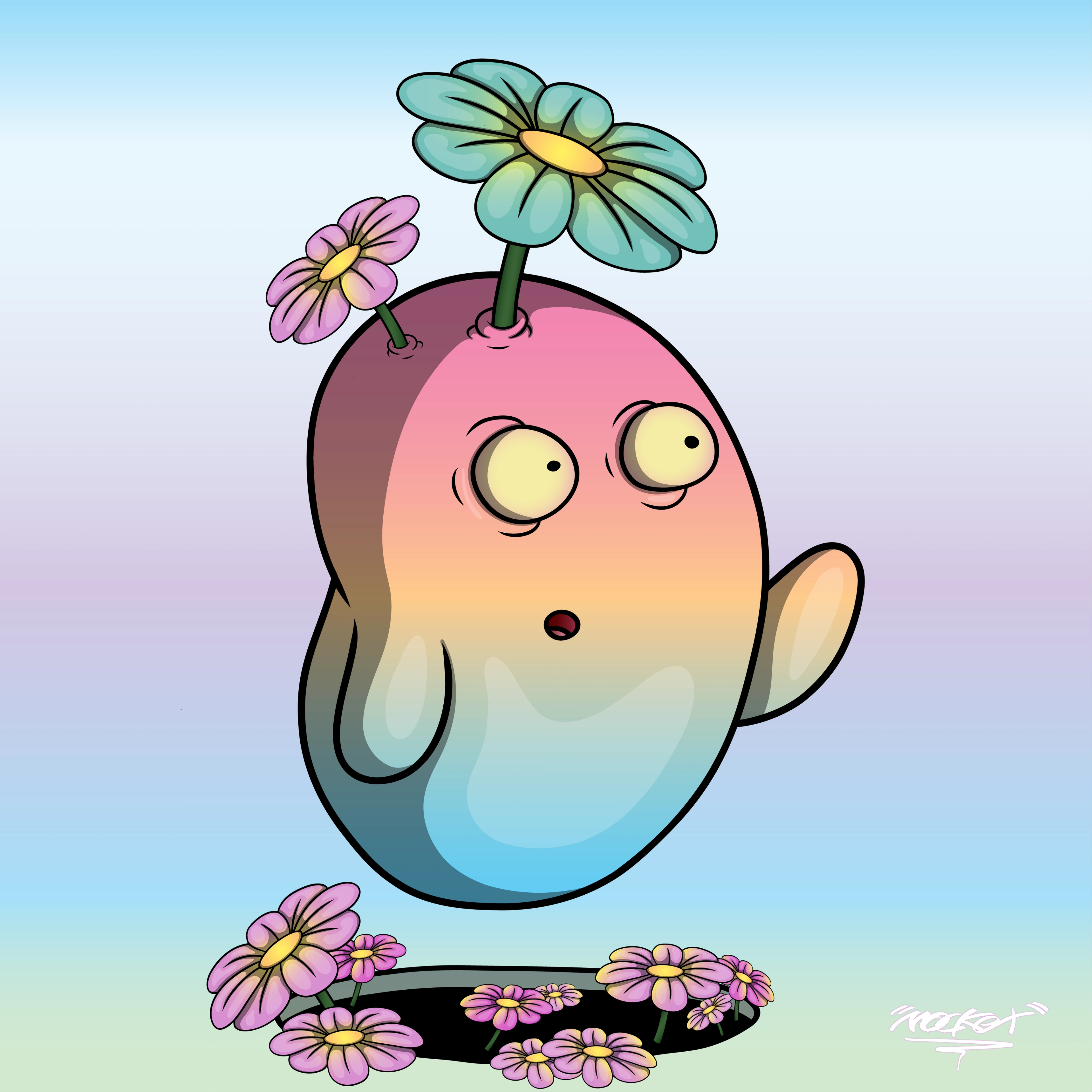 Commissioned 1/1s portfolio artwork 8.