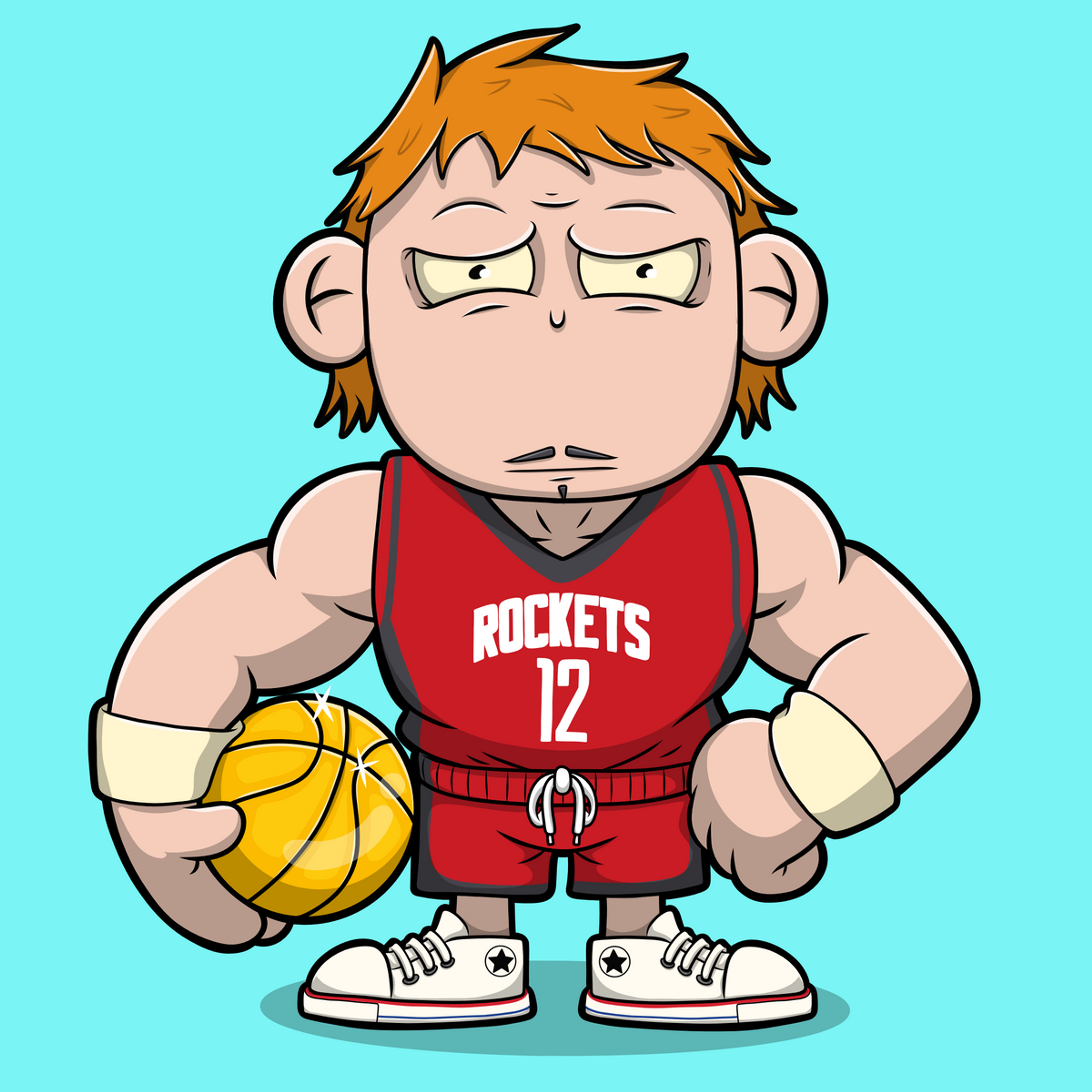 Ballin' Ballerz portfolio artwork 5.