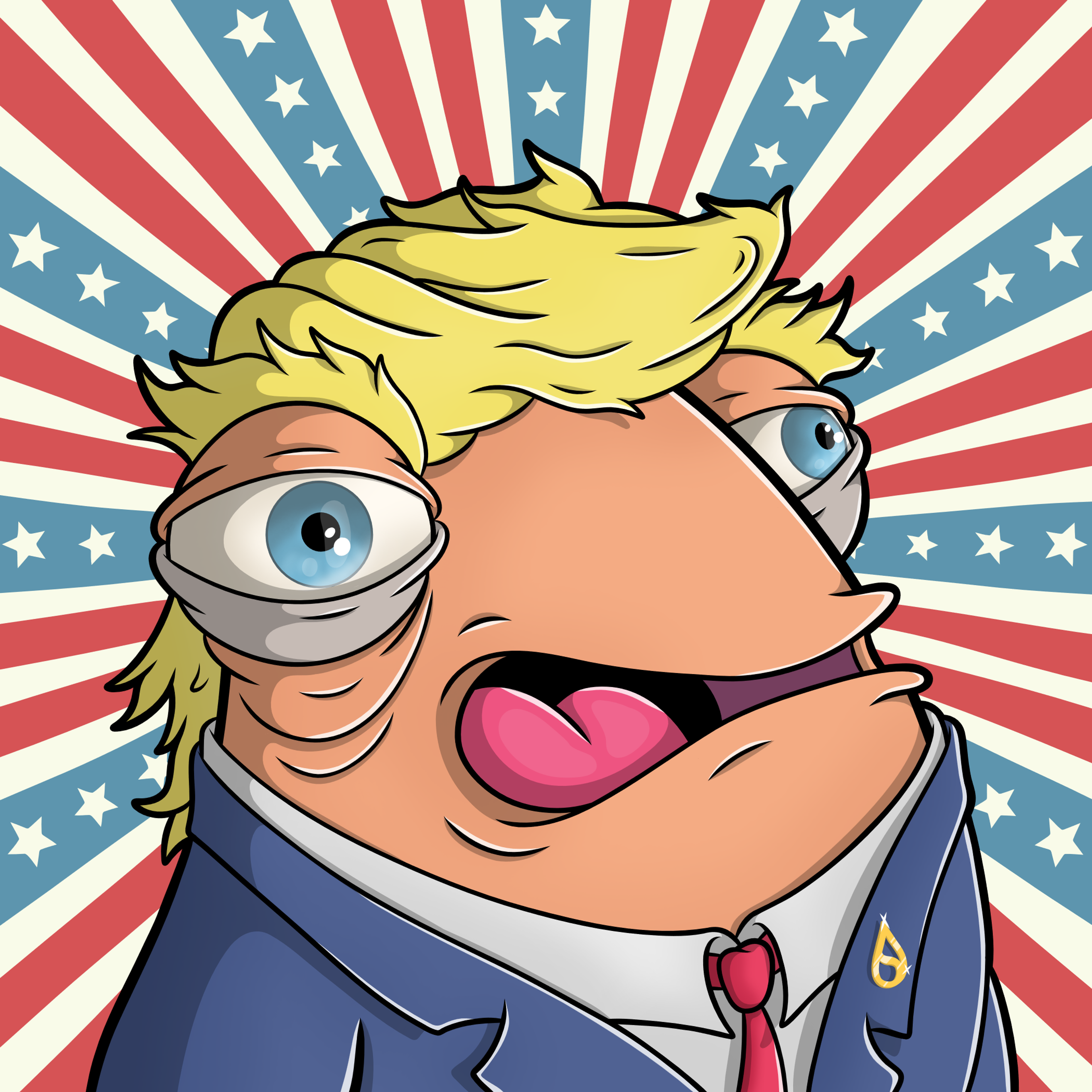 Donald Blork one-of-one Blork artwork