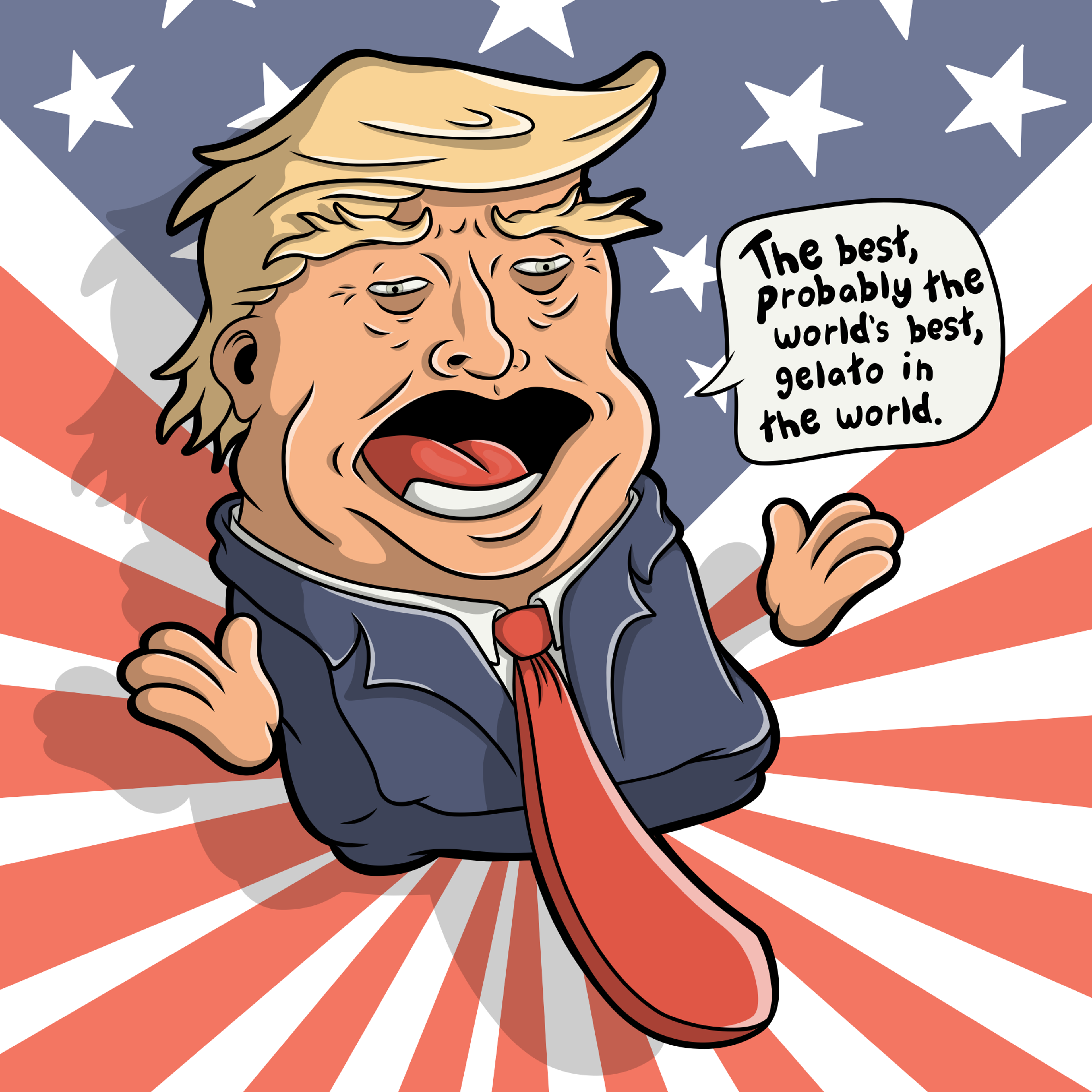 Sticks one-of-one artwork: Sticks working file/Sticks/ledgenderys/Trump cream.png.