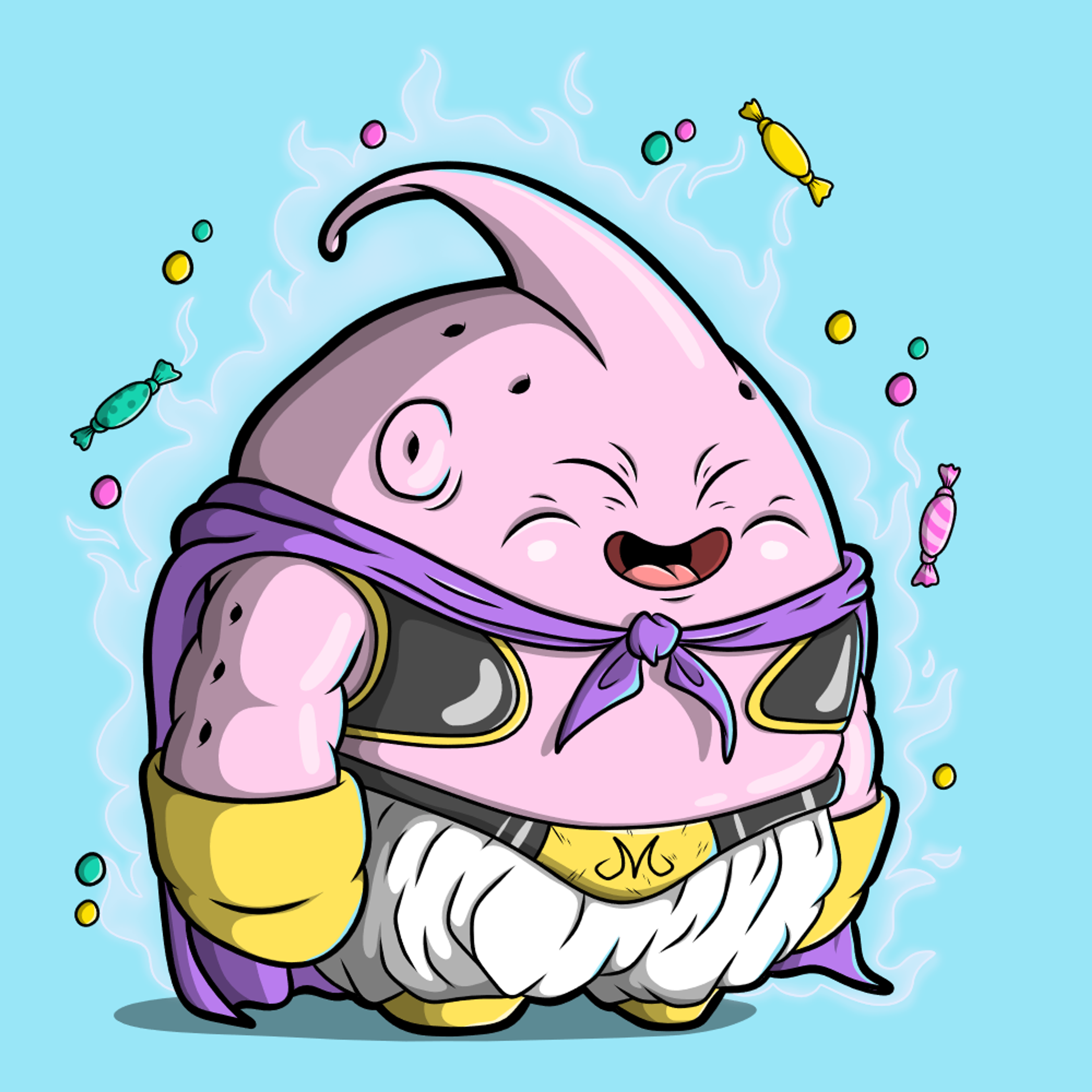 Norbert one-of-one artwork: Norbert/2 Legendarys/Buu boy!.png.
