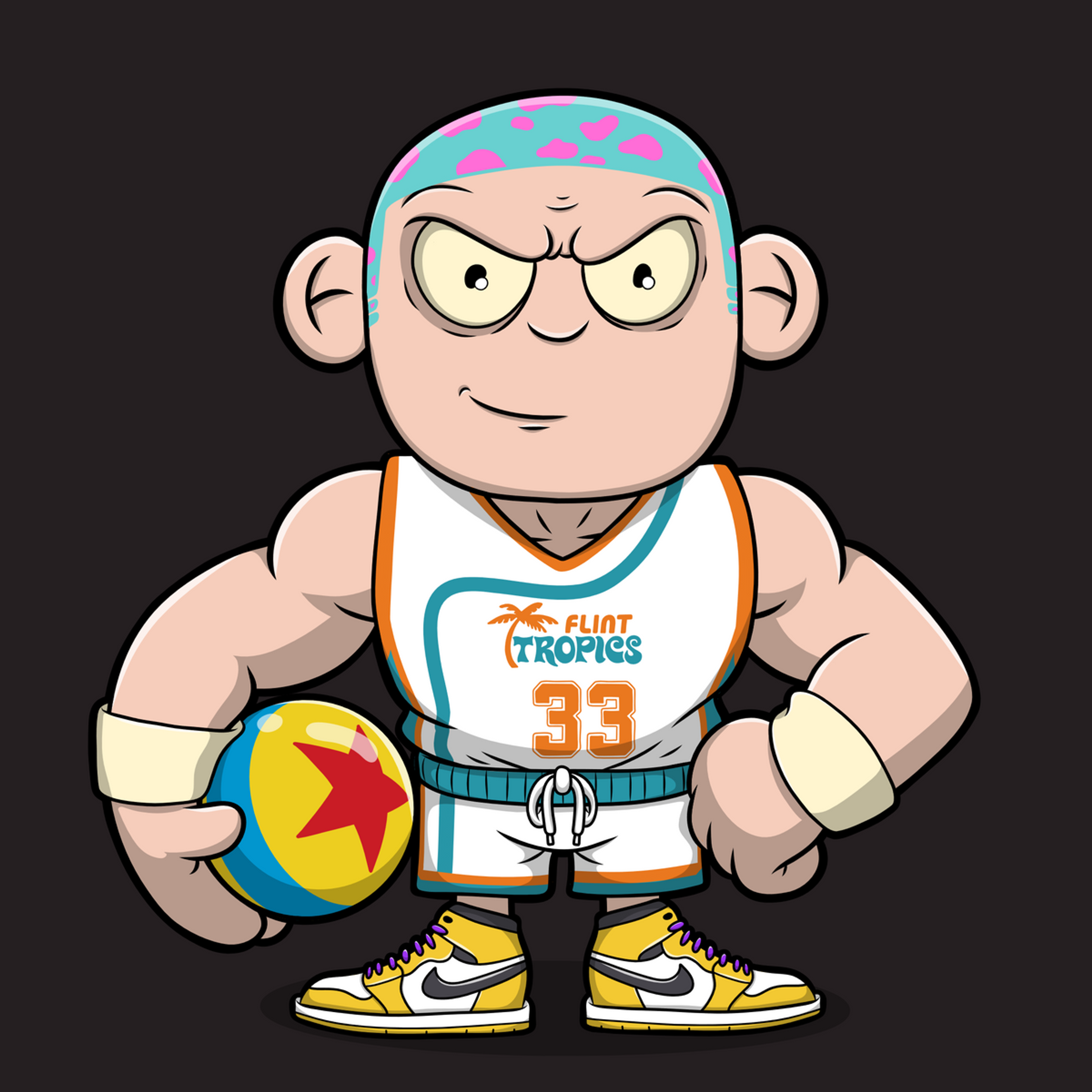 Ballin' Ballerz portfolio artwork 2.