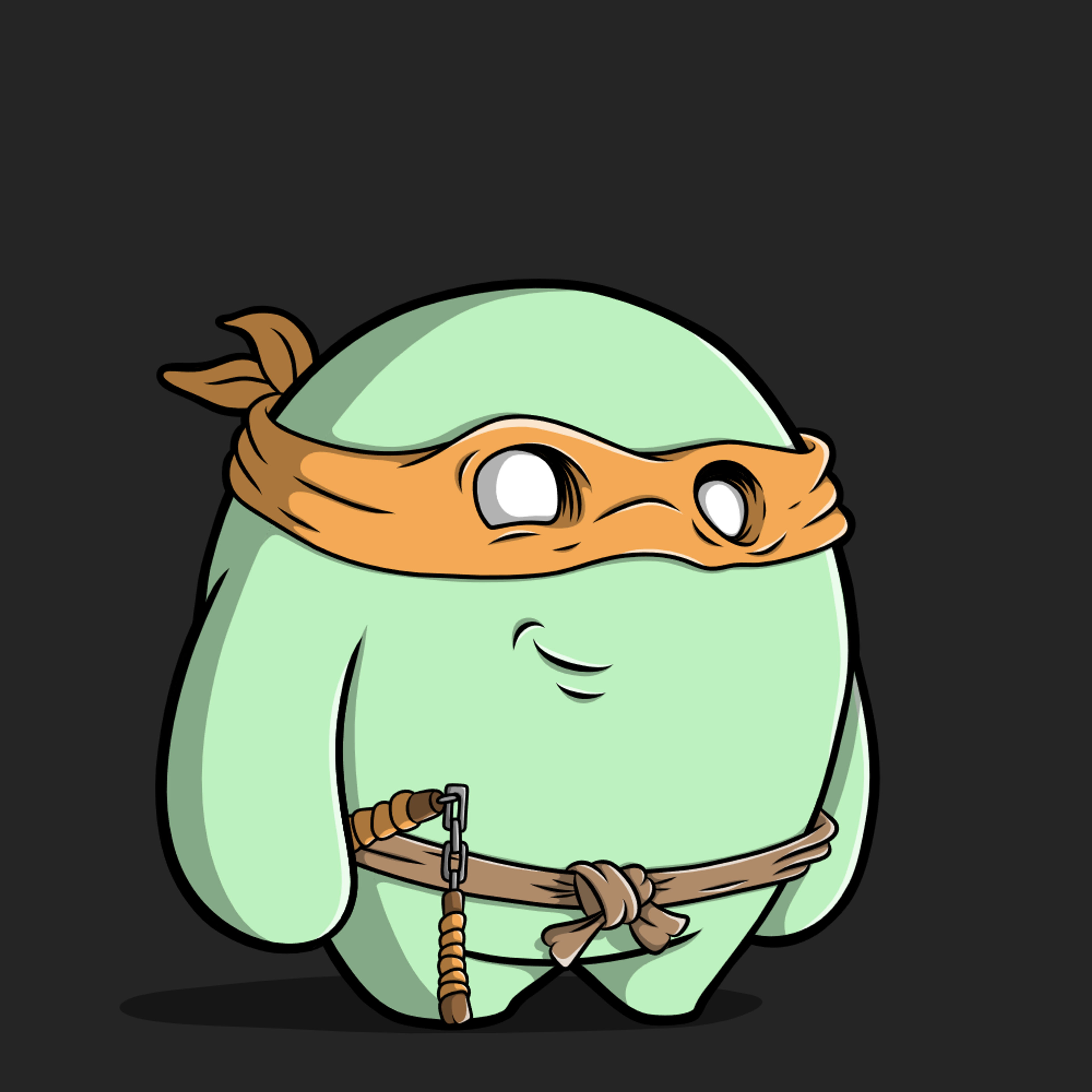 Norbert one-of-one artwork: Norbert/2 Legendarys/_orange_guy.png.