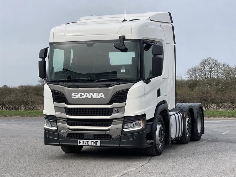 SCANIA P450 6×2 TRACTOR UNIT – EURO 6 – (REG – EO70 TWP)