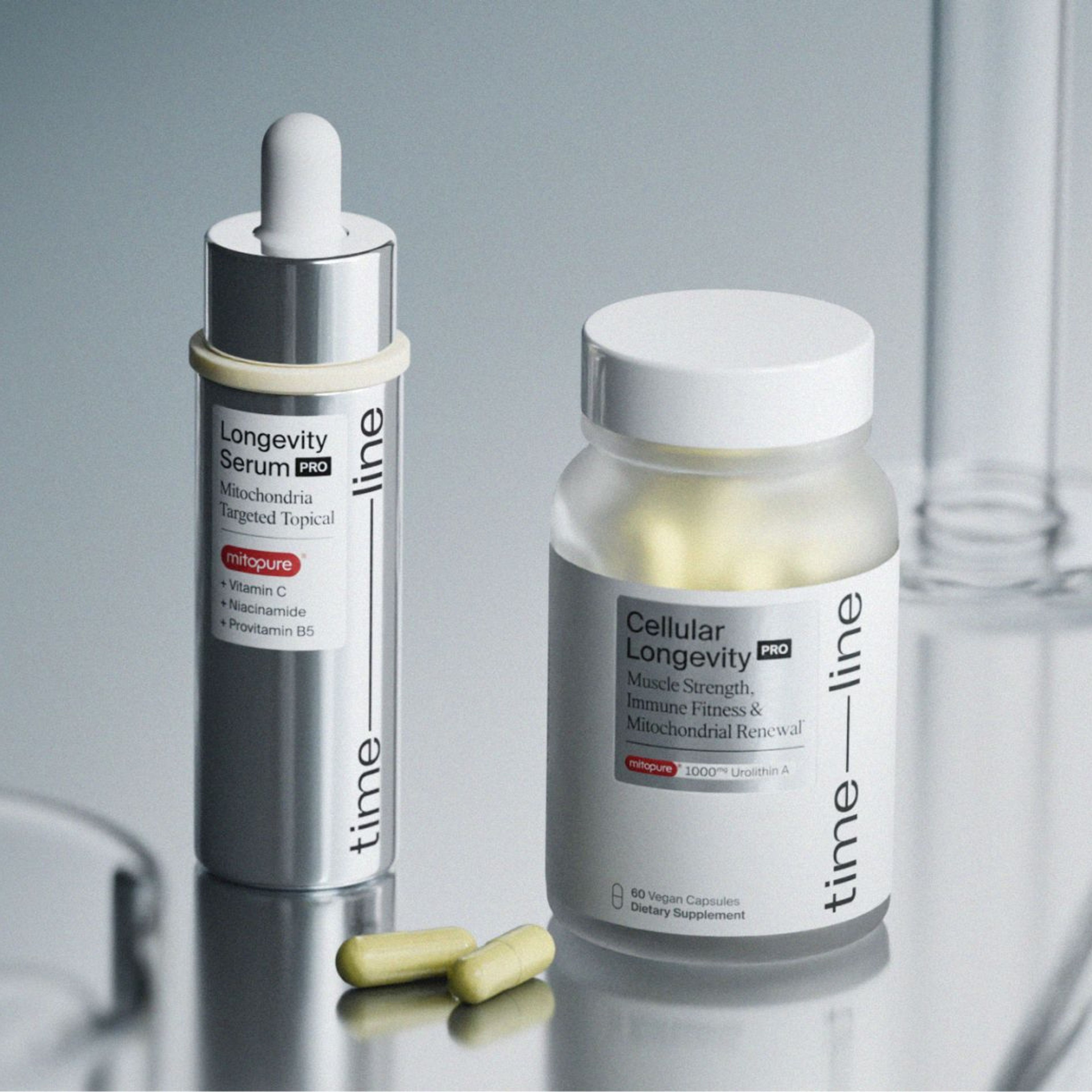 Pro capsules and Pro serum