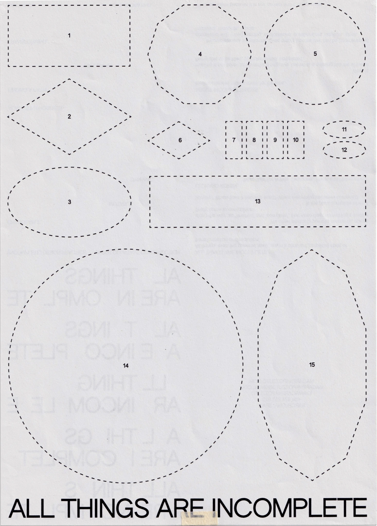 All Things Are Incomplete