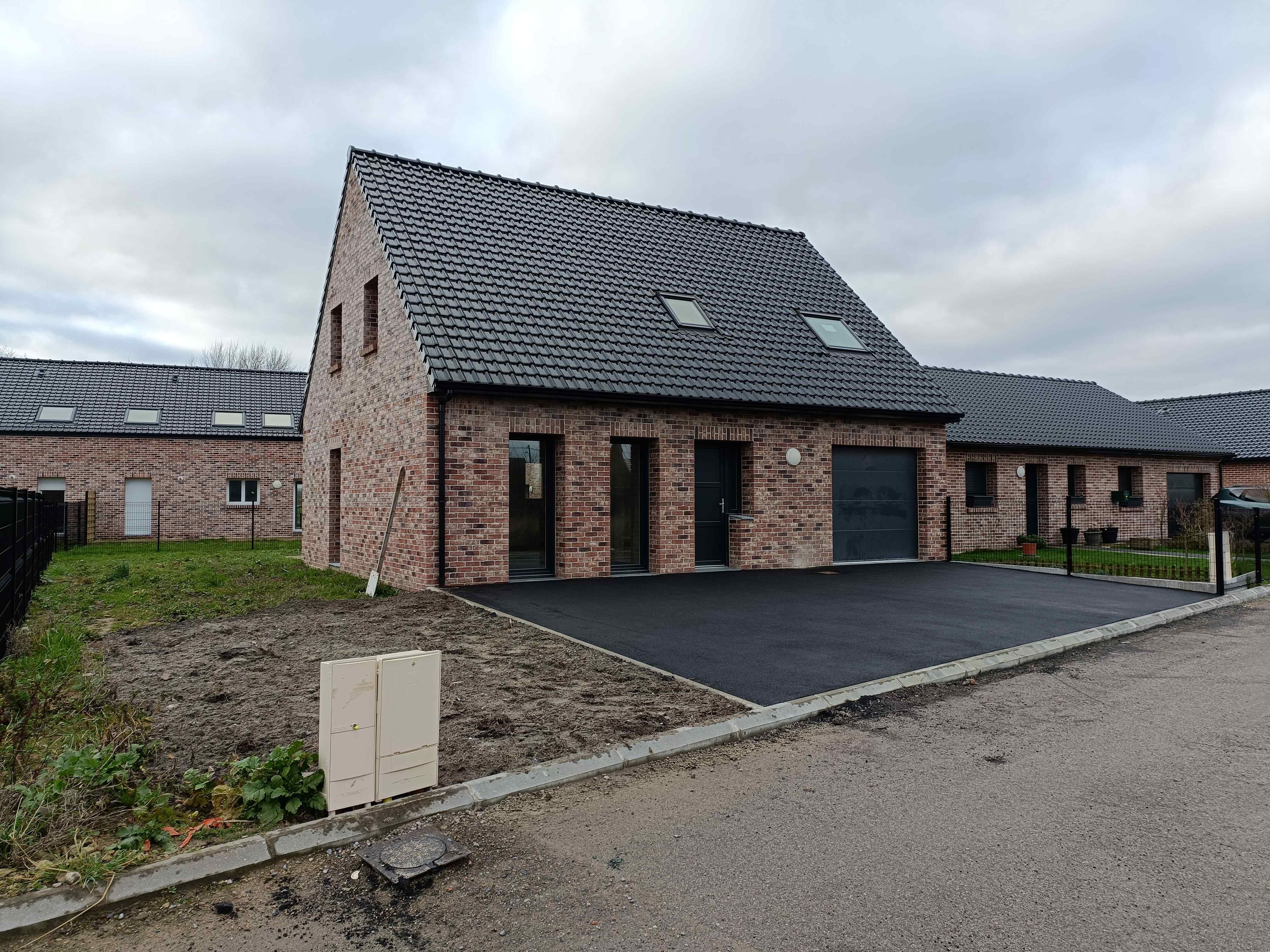 Zijkant van de woning