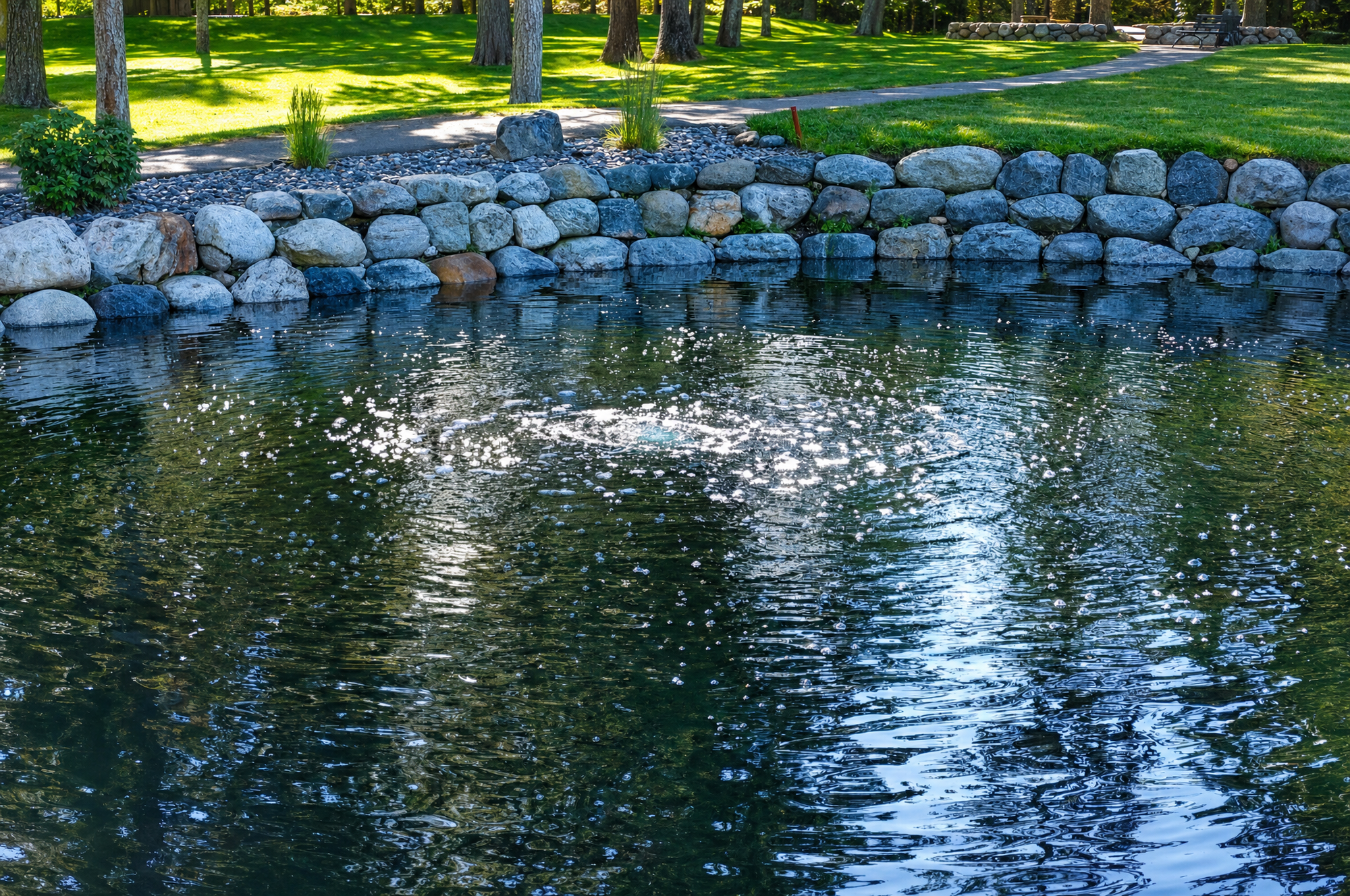 Gentle, diffused flow