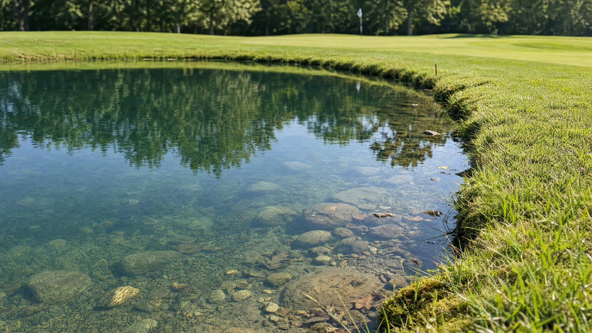 Cleaner irrigation water