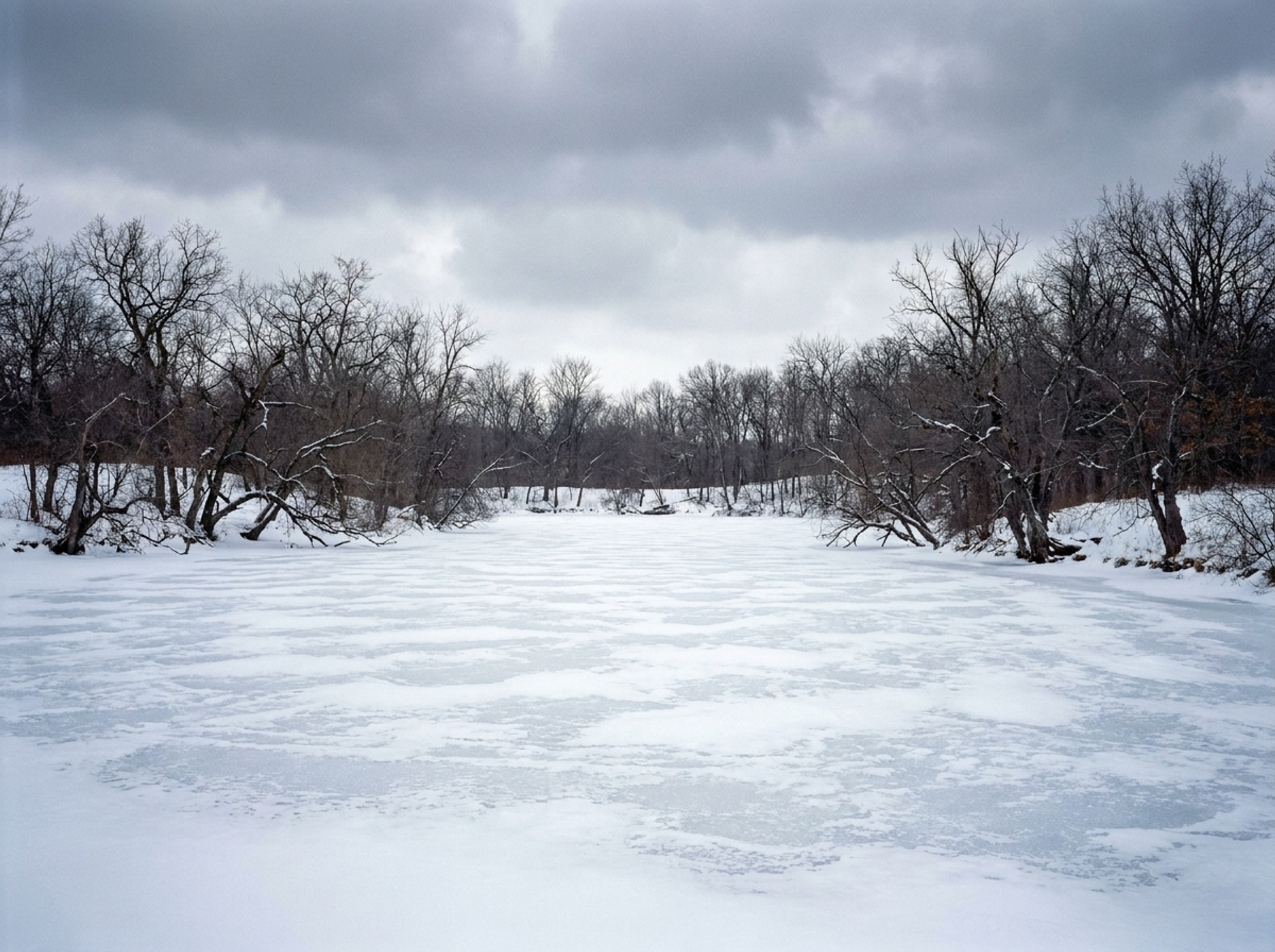 Winter under the ice
