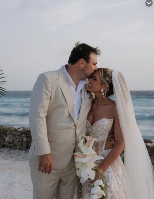 Taylor M. on her wedding day